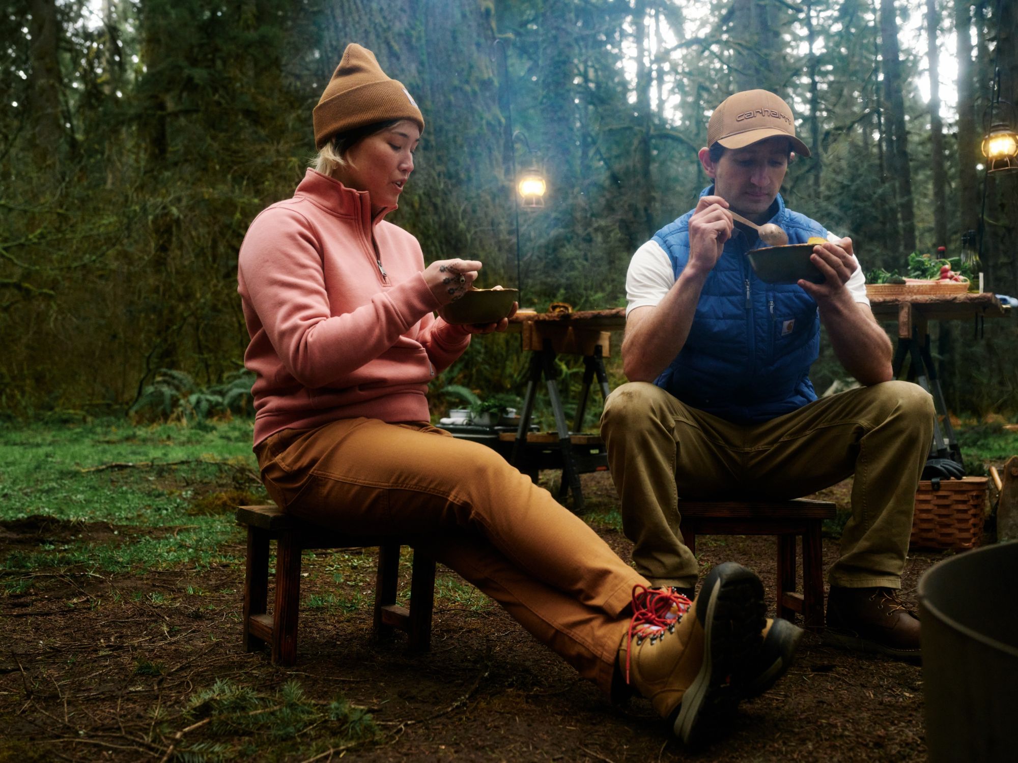 Carhartt Women's Relaxed Fit 1/4 Zip Sweatshirt product image