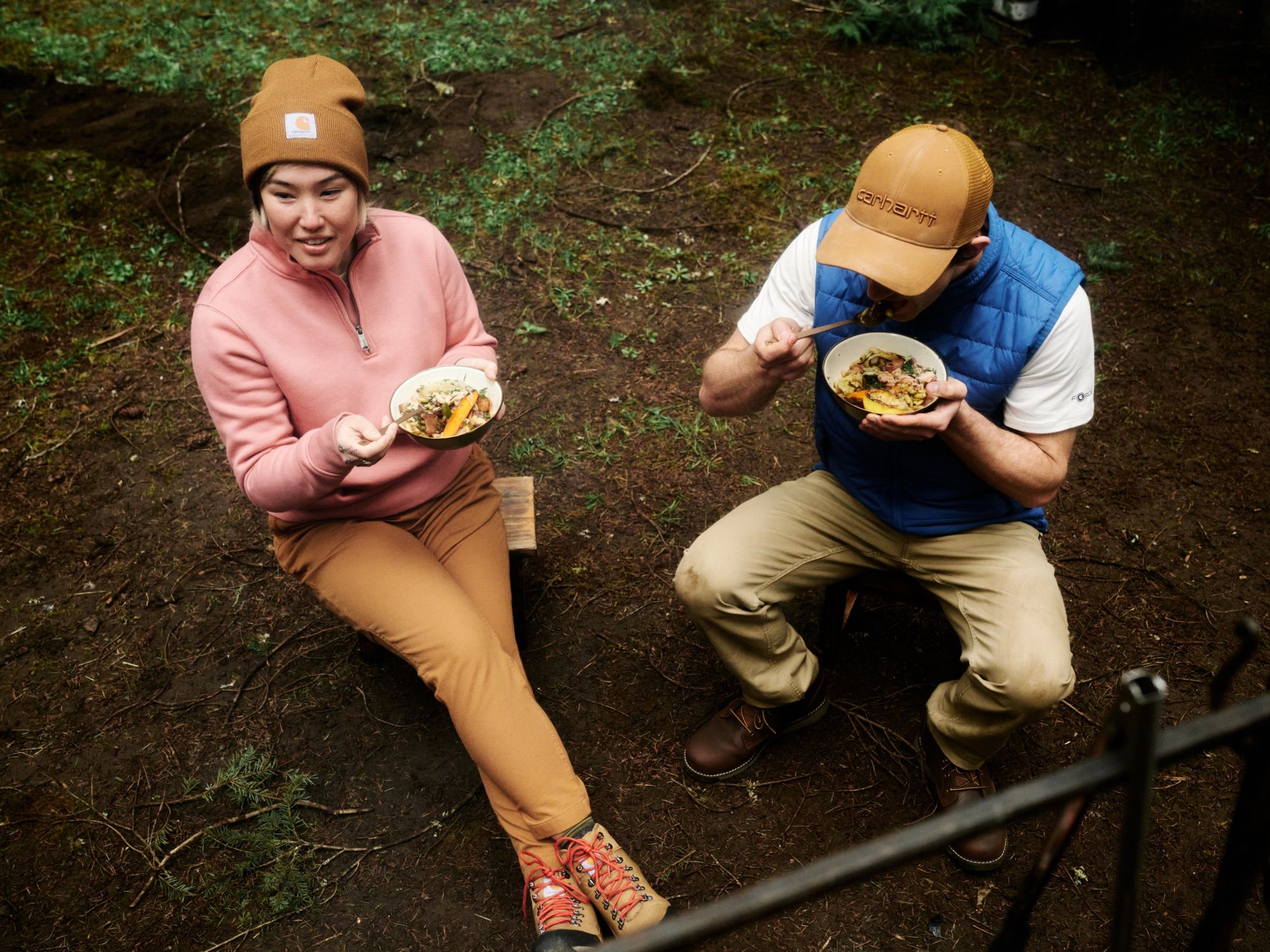 Carhartt Women's Relaxed Fit 1/4 Zip Sweatshirt product image