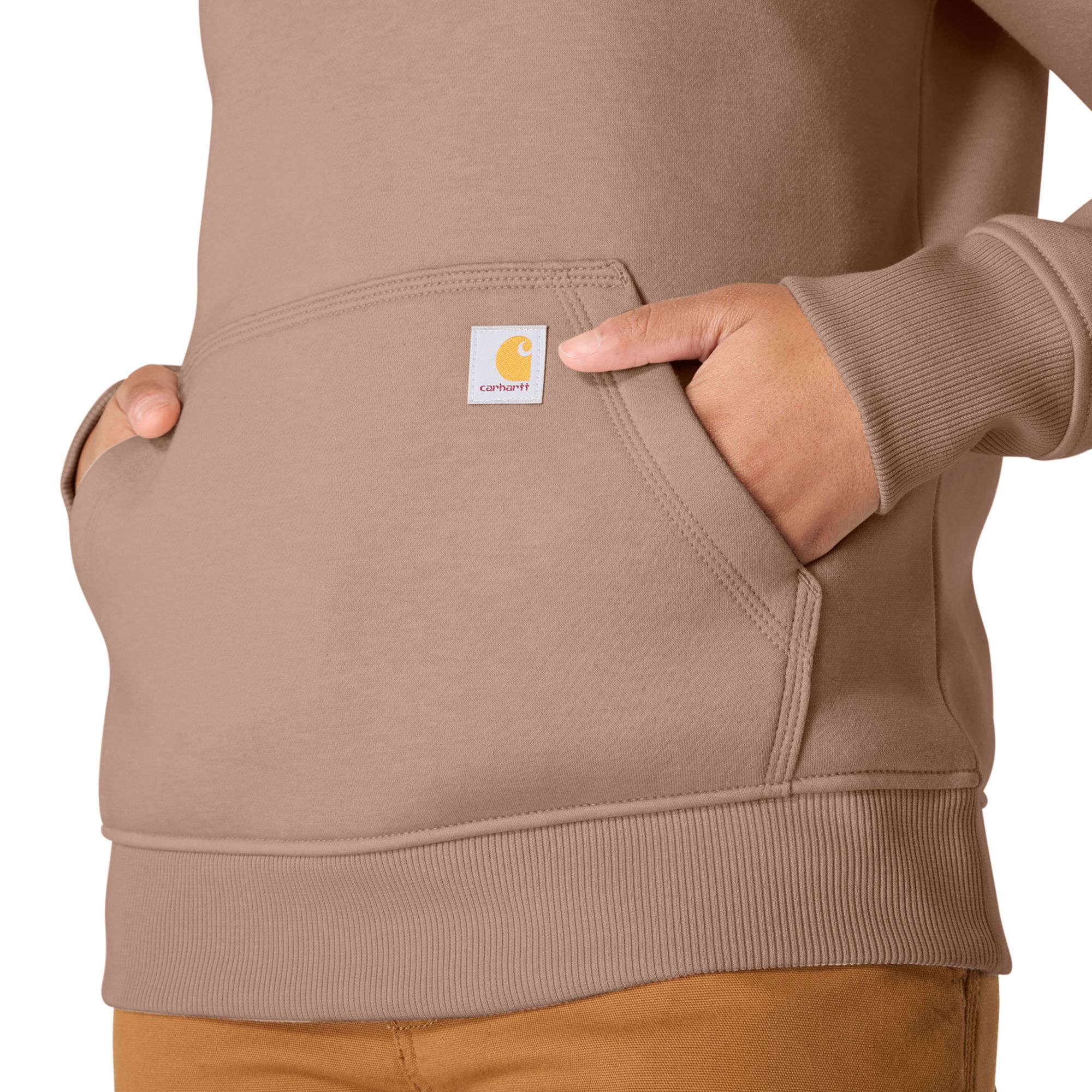 Carhartt Women's Relaxed Fit 1/4 Zip Sweatshirt product image