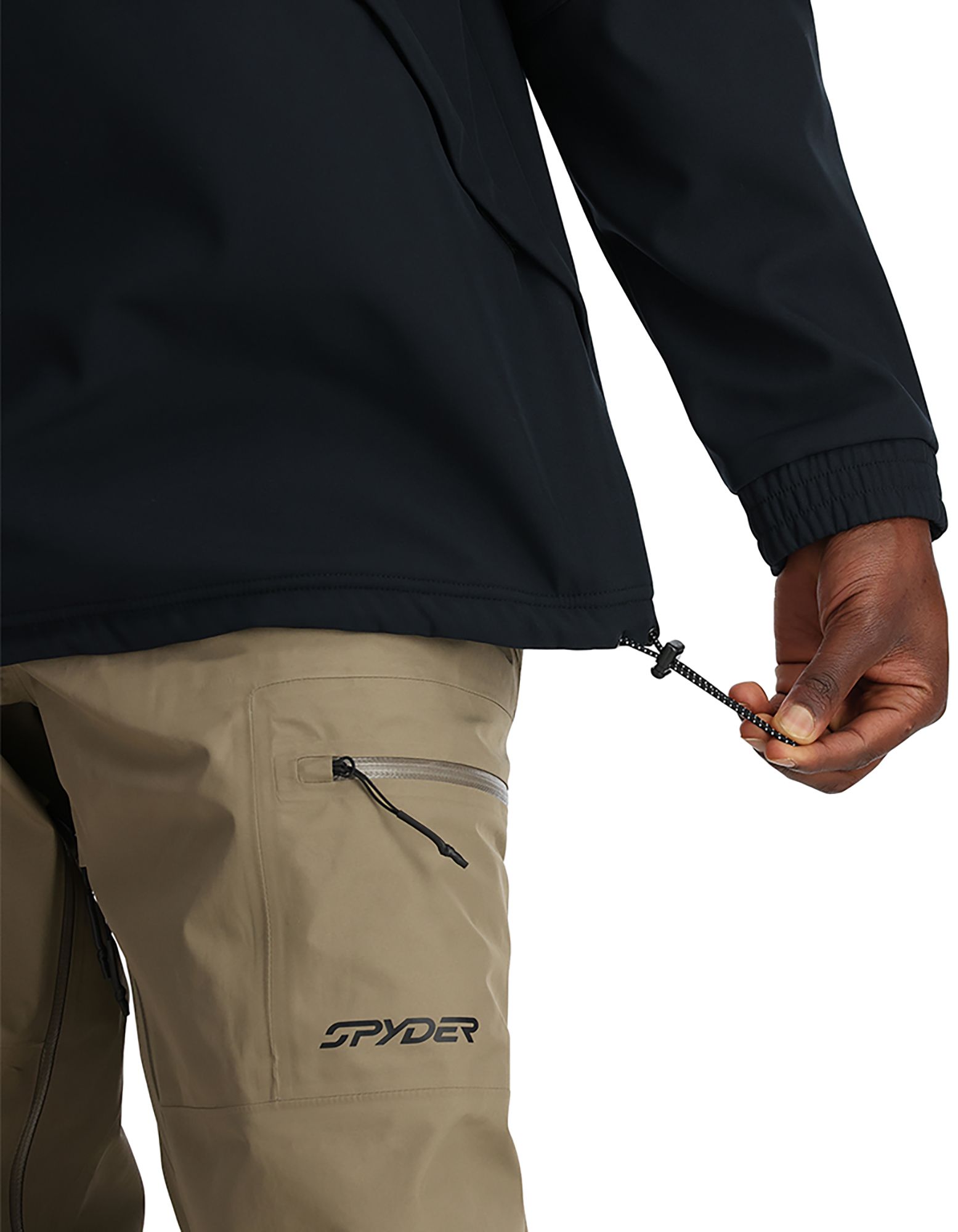 Spyder Men's Softshell Riding Hoodie