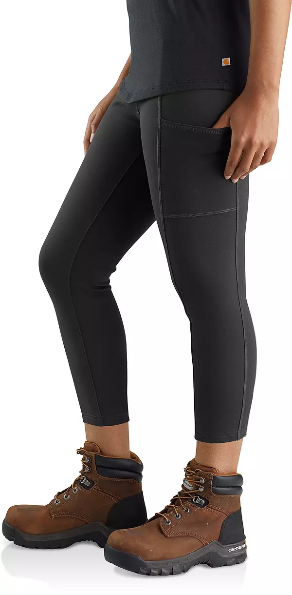 Carhartt Women's Force Fitted Lightweight Cropped Leggings at Tractor  Supply Co.