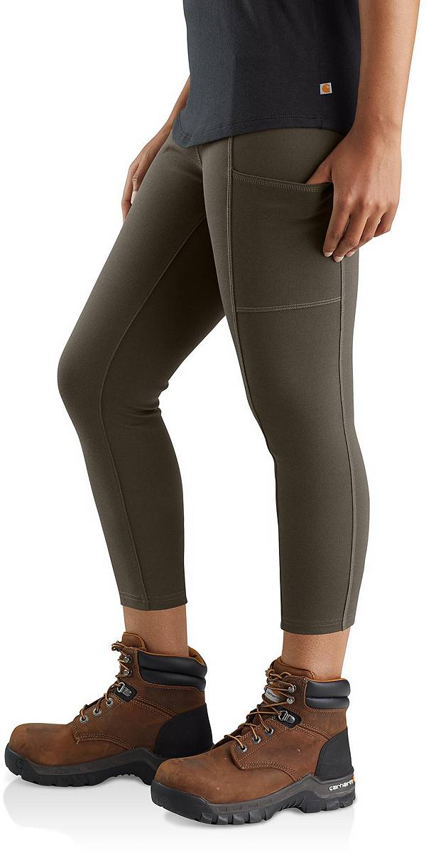 Woman's Pants Carhartt Force Fitted Lightweight Cropped leggings