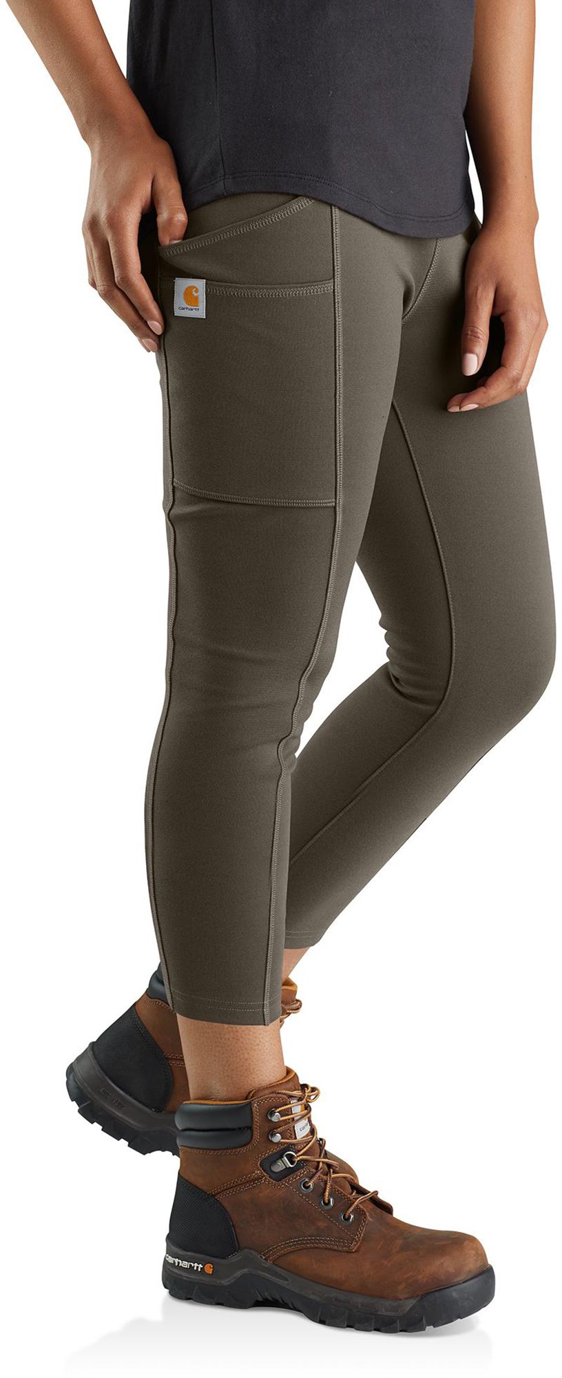 Carhartt Women's Force Fitted Lightweight Crop Leggings product image