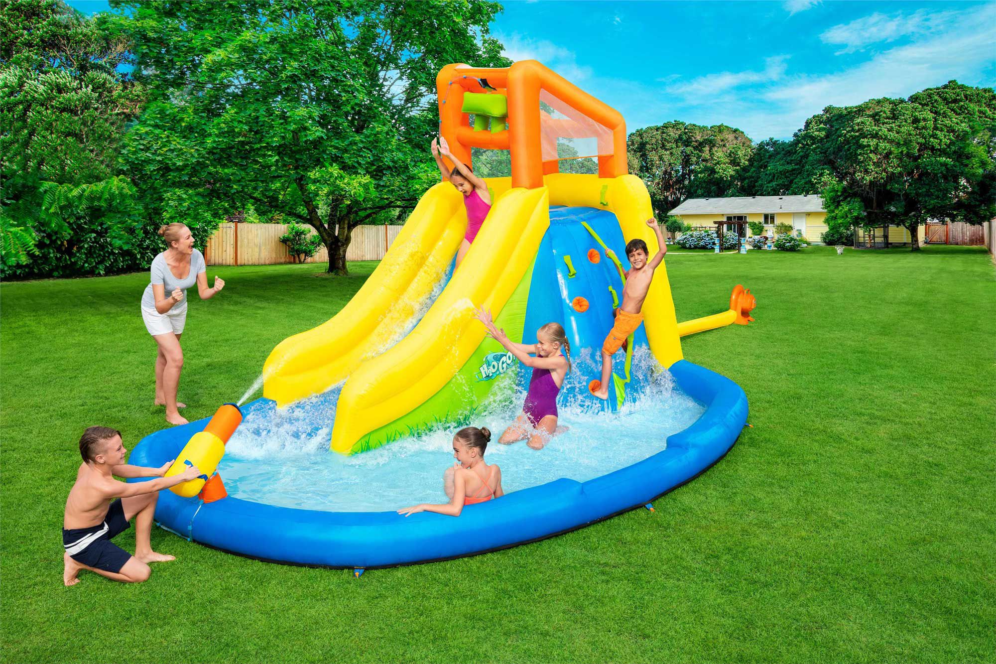 H2O GO Mount Splashmore Mega Inflatable Water Park product image