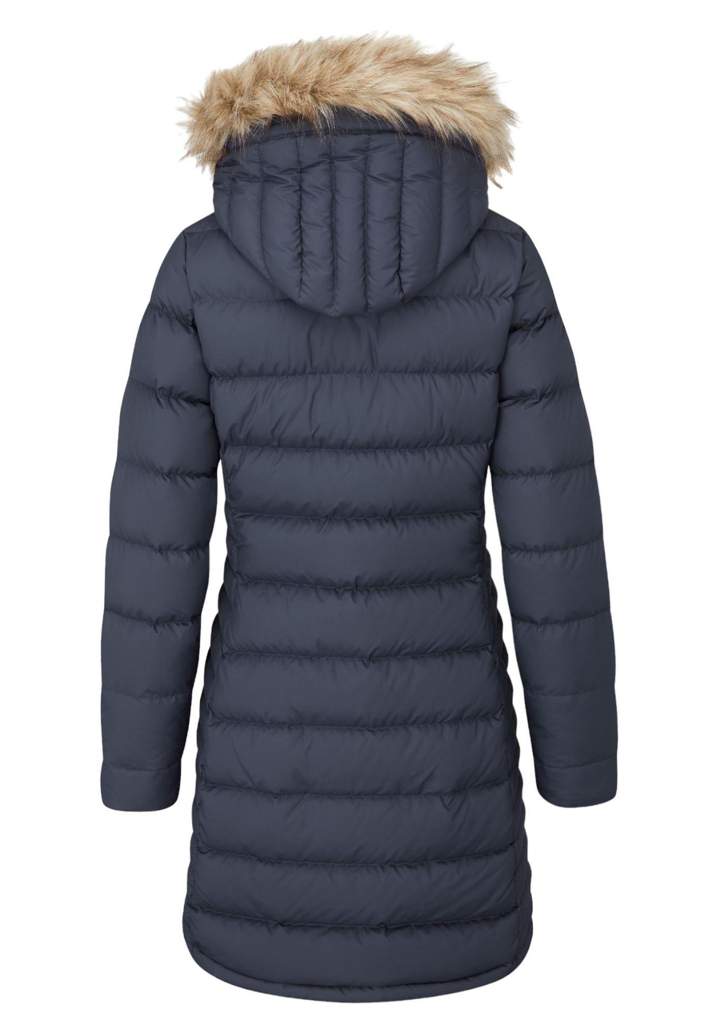 Rab womens deep cover parka black online