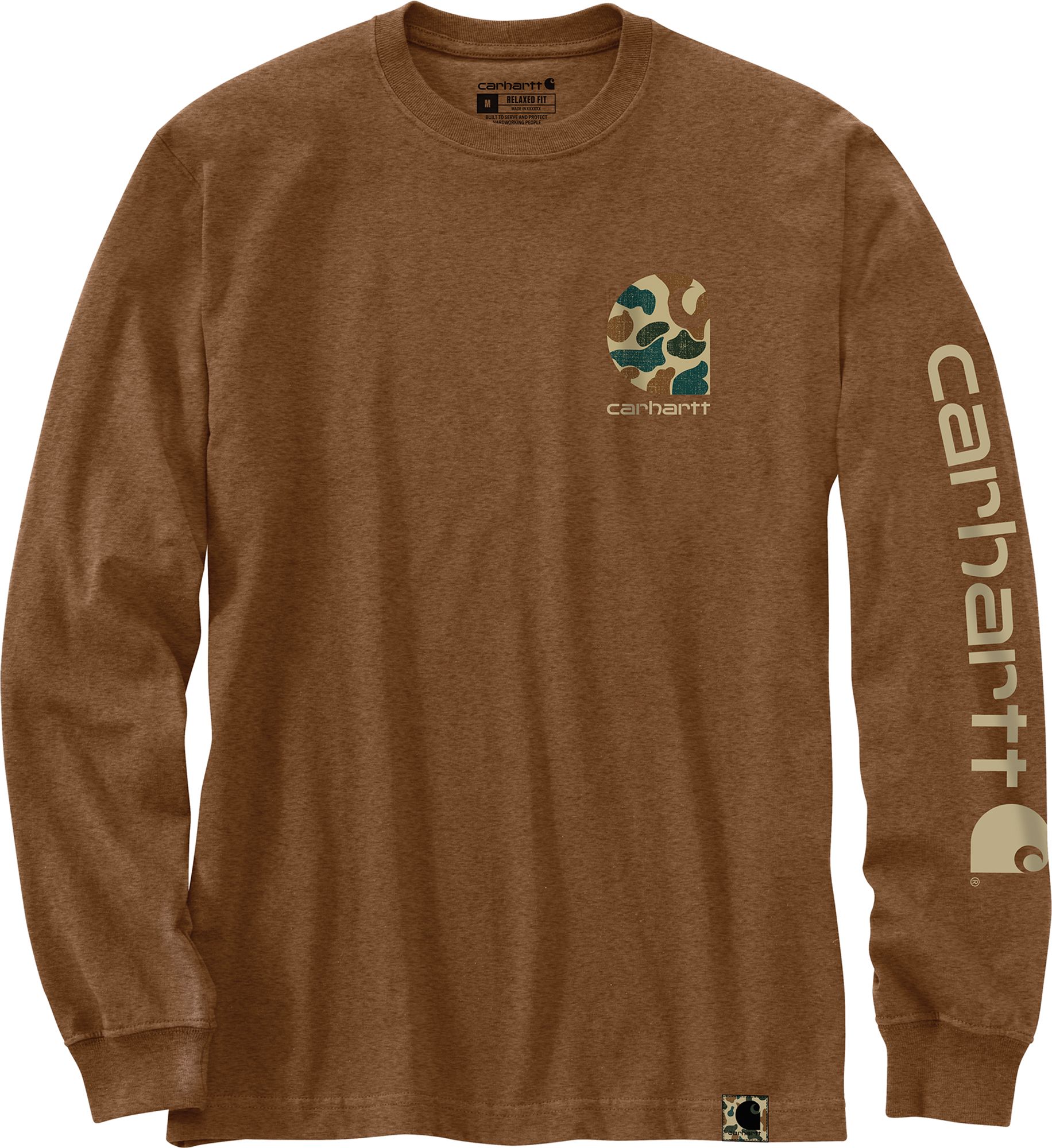 Carhartt Men's Relaxed Fit Heavyweight Long Sleeve Shirt product image