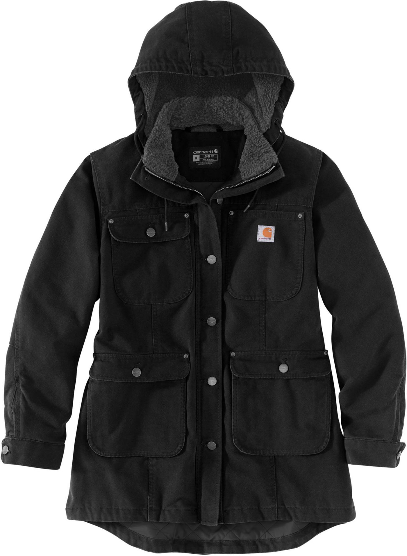 Carhartt Jacket Coat Livingston Quick Duck store Water Repellent Thinsulate Snow Black