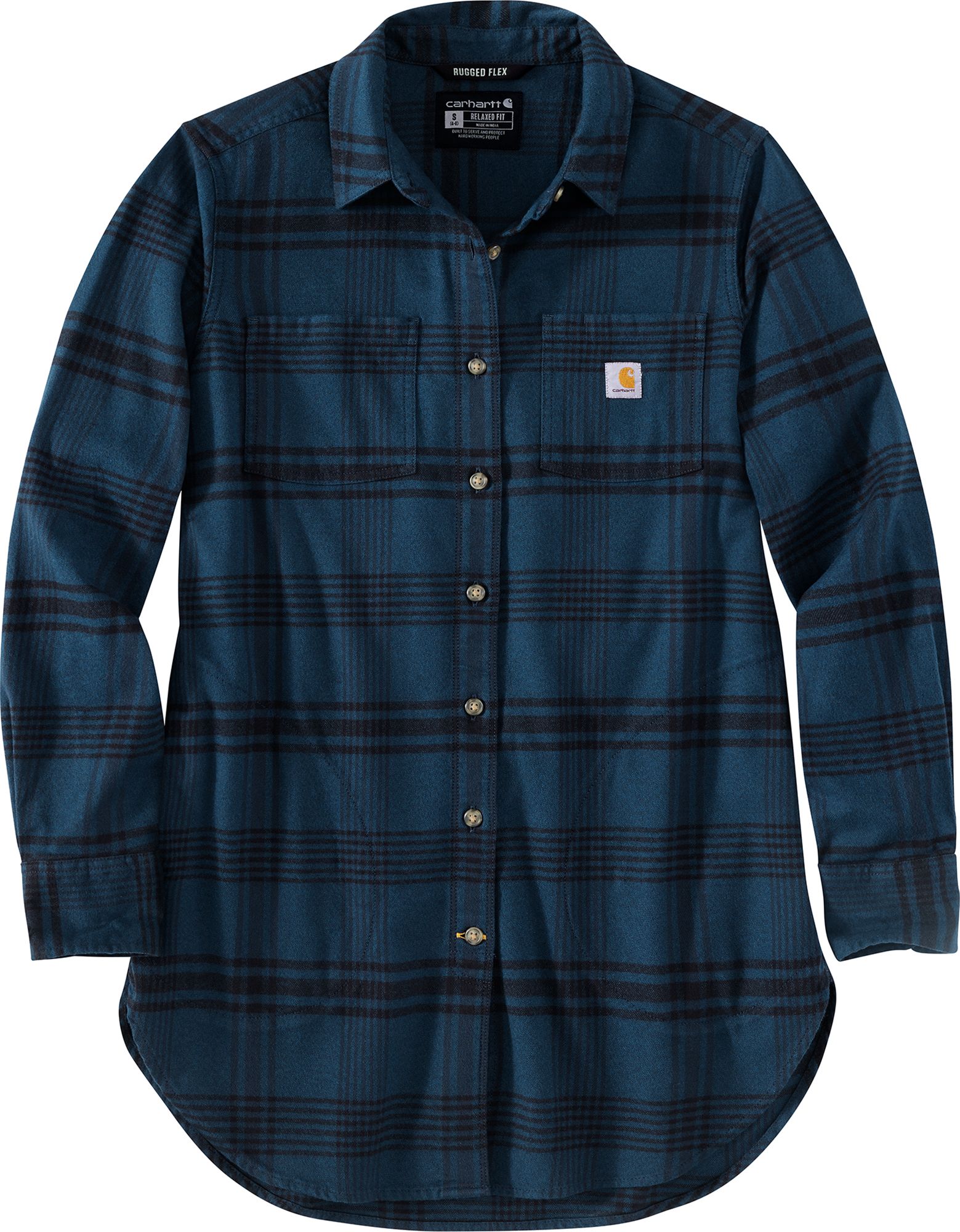 Carhartt Women's Rugged Flex Relaxed Fit Midweight Flannel Tunic product image