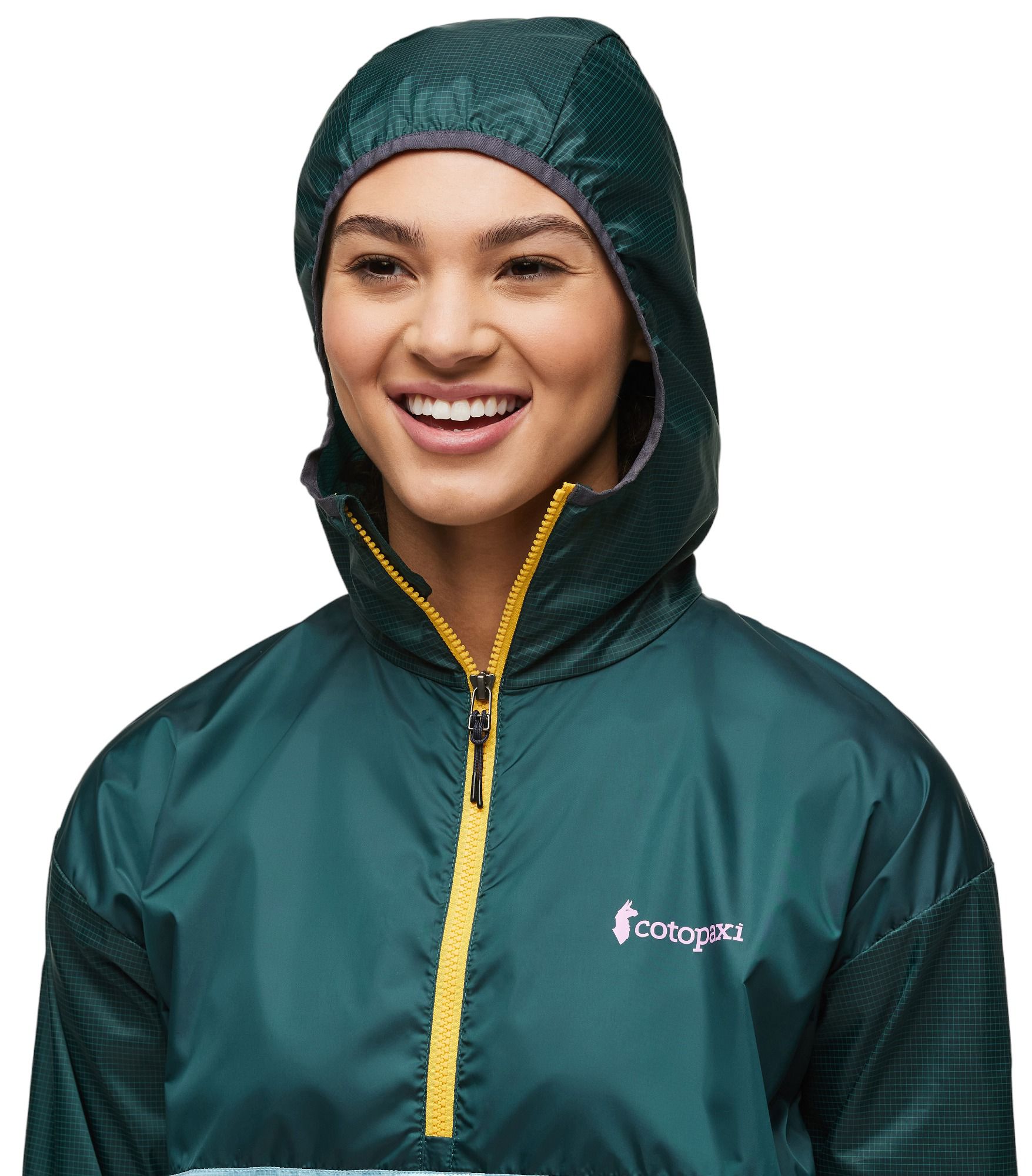 Cotopaxi Women's Teca Half-Zip Windbreaker Hoodie product image