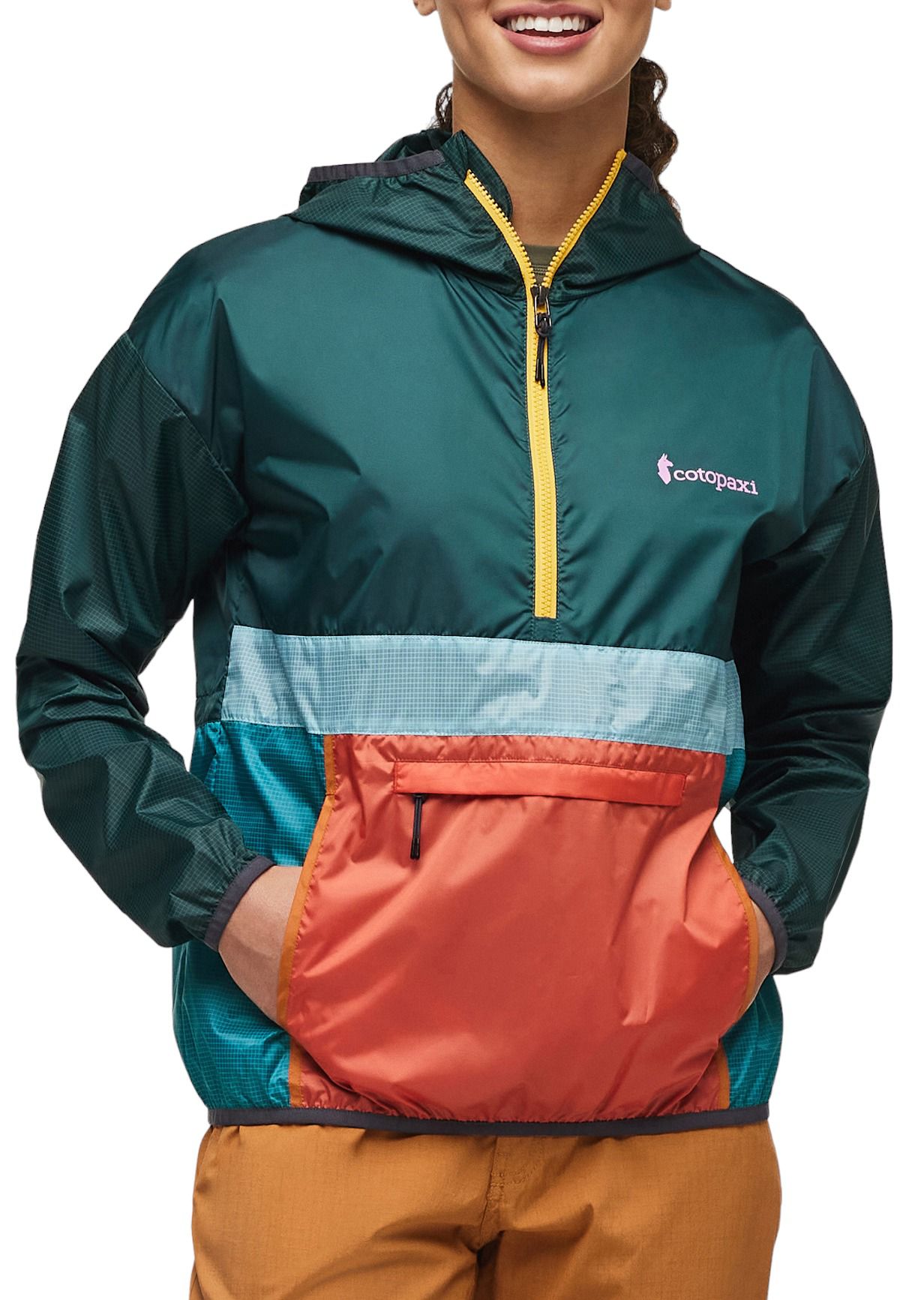 Cotopaxi Women's Teca Half-Zip Windbreaker Hoodie product image
