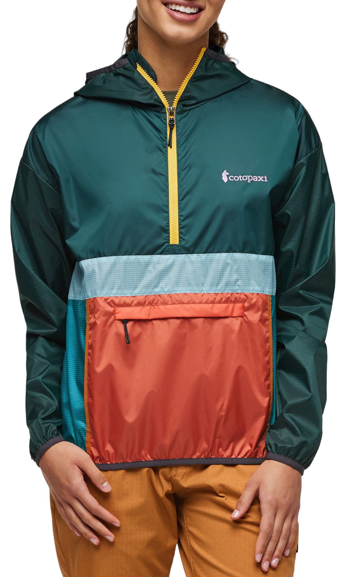 Cotopaxi Women's Teca Half-Zip Windbreaker Hoodie product image
