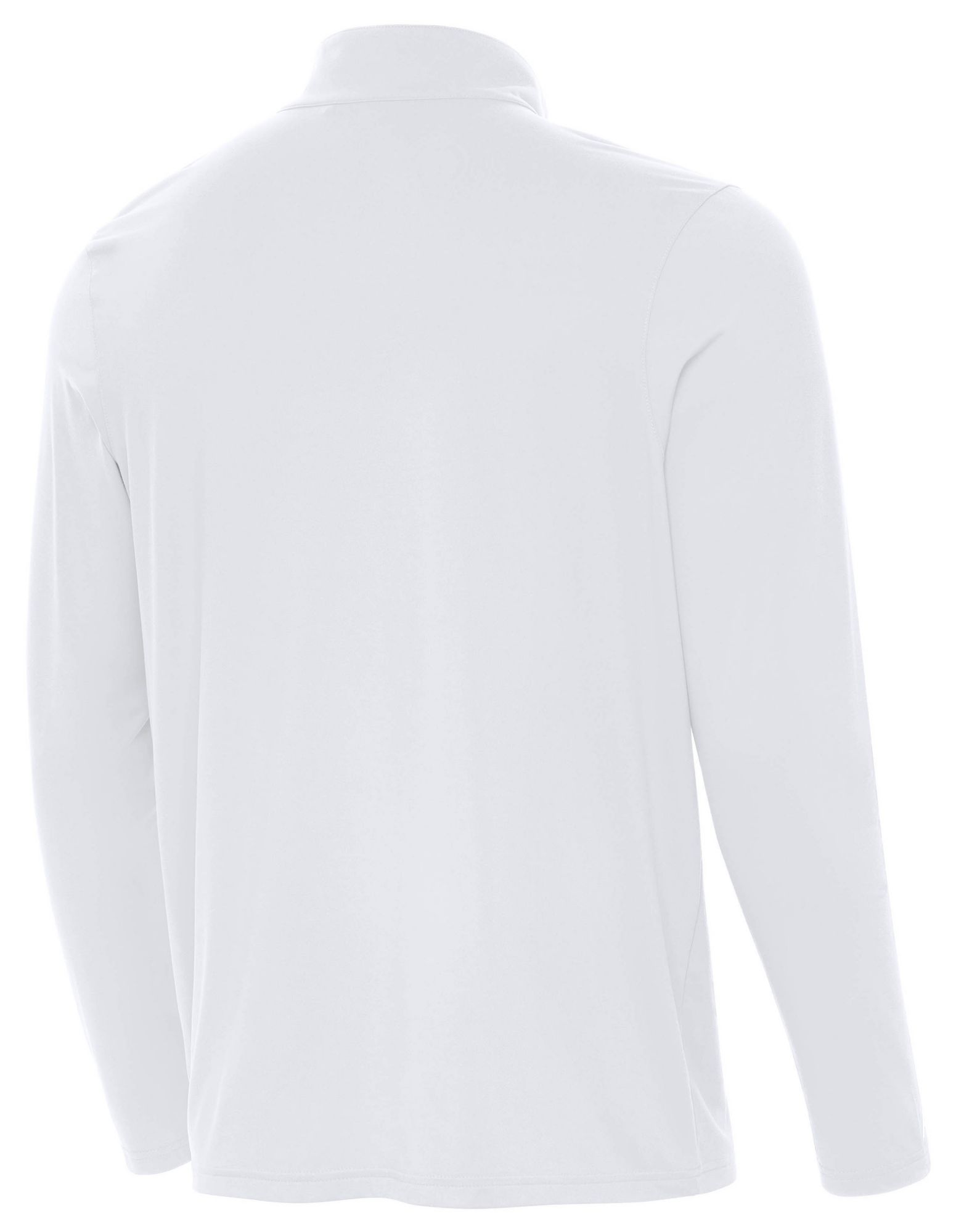 Antigua Men's Chicago Bears Intent White Quarter-Zip Pullover Shirt product image