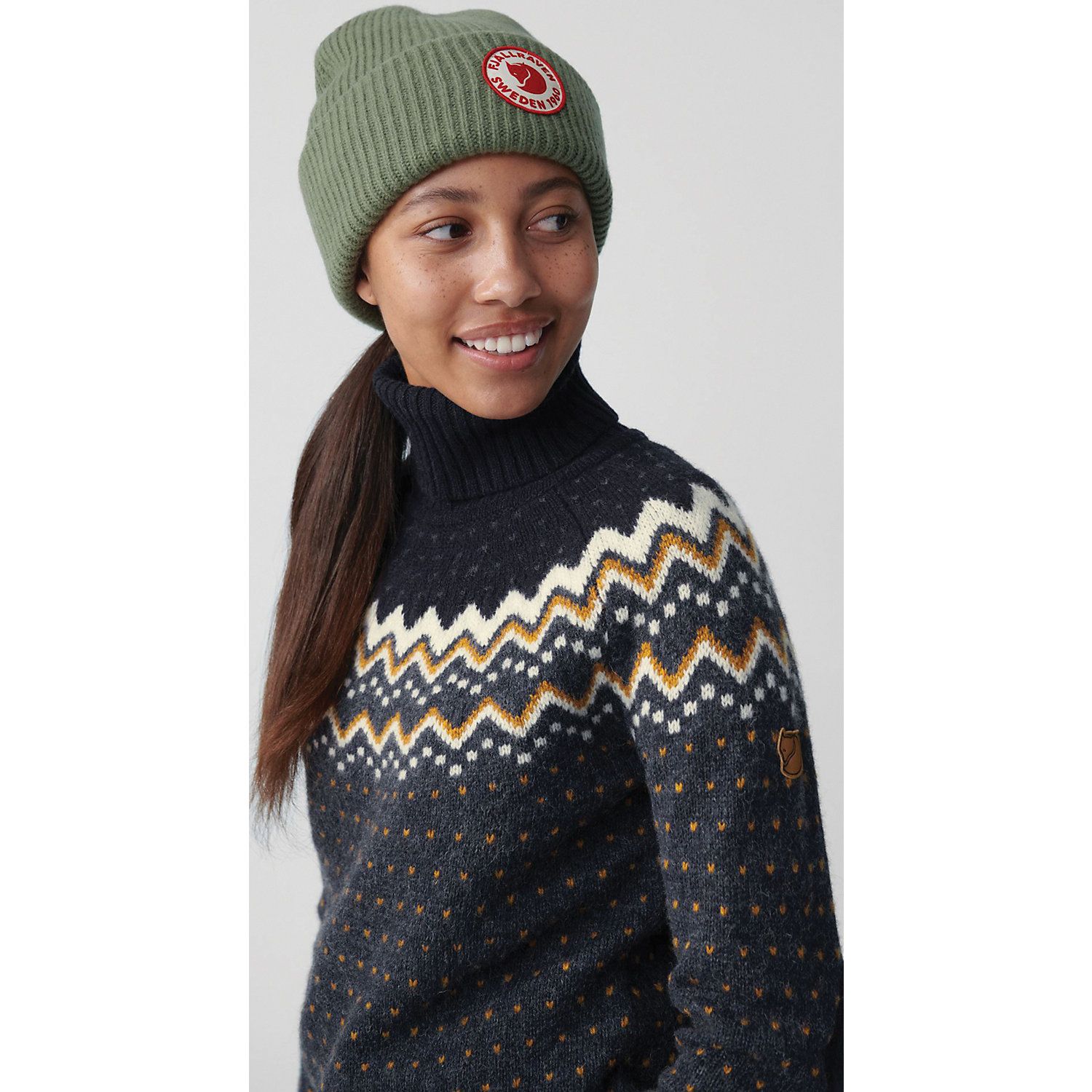 Fjallraven Women's Ovik Knit Roller Neck Sweater product image