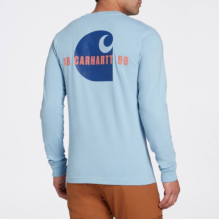 Carhartt Men's Long Sleeve Graphic Logo T-Shirt