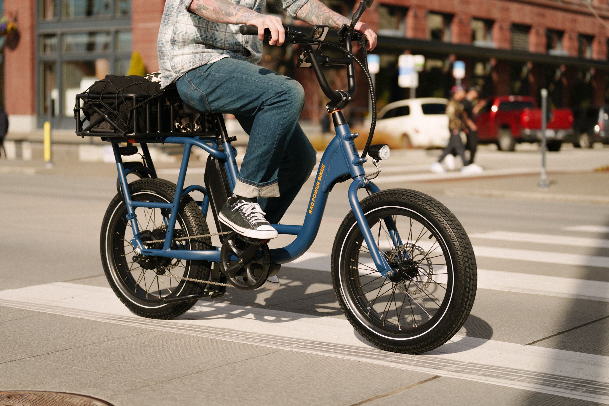 Rad Power Bikes RadRunner Plus Electric Cargo Utility Bike product image