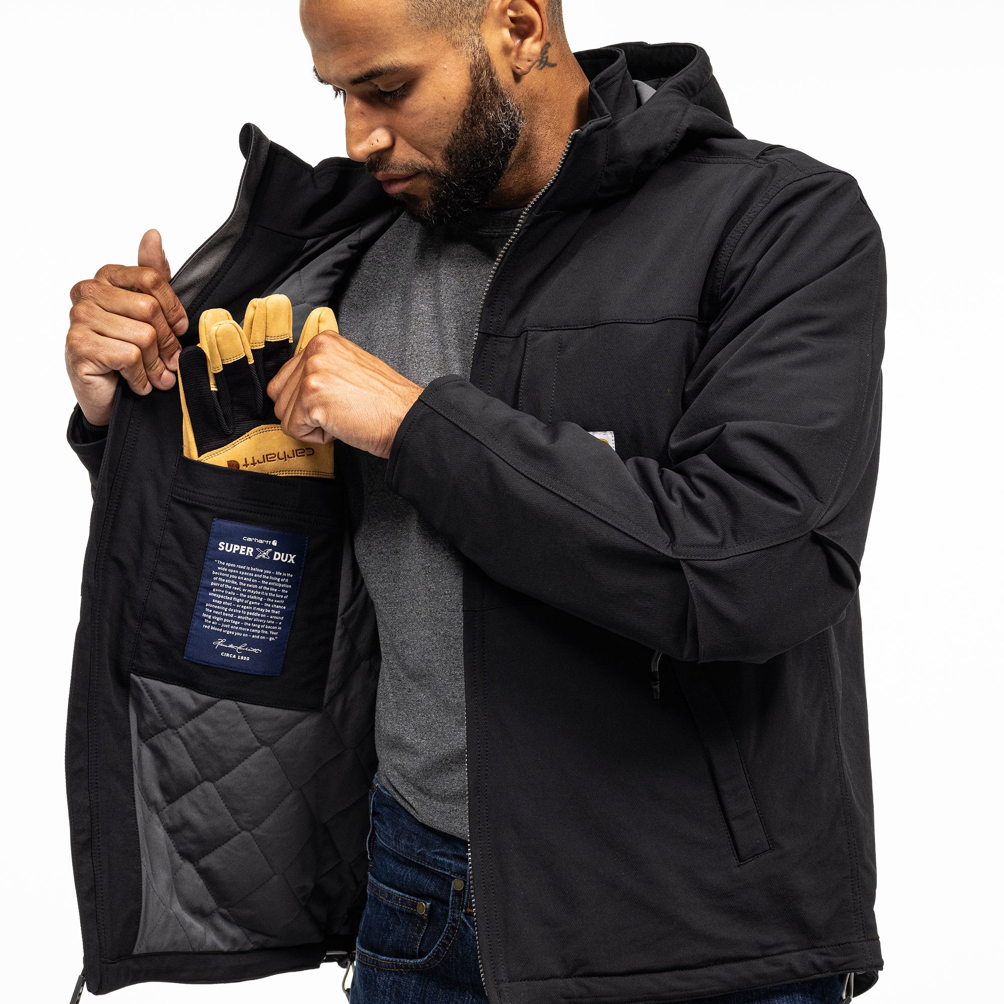 Carhartt Men's Super Dux Insulated Hooded Jacket product image