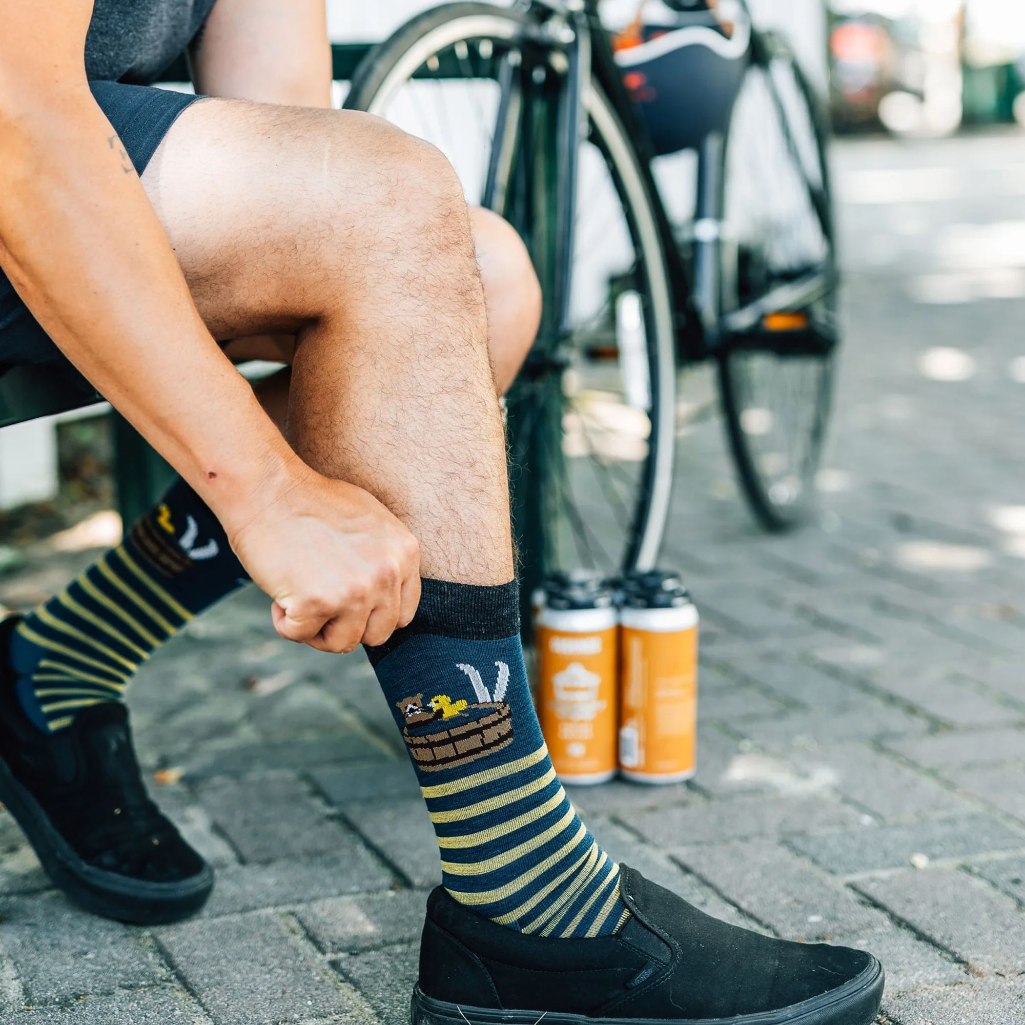 Darn Tough Men's Wild Life Crew Lightweight with Cushion Sock product image