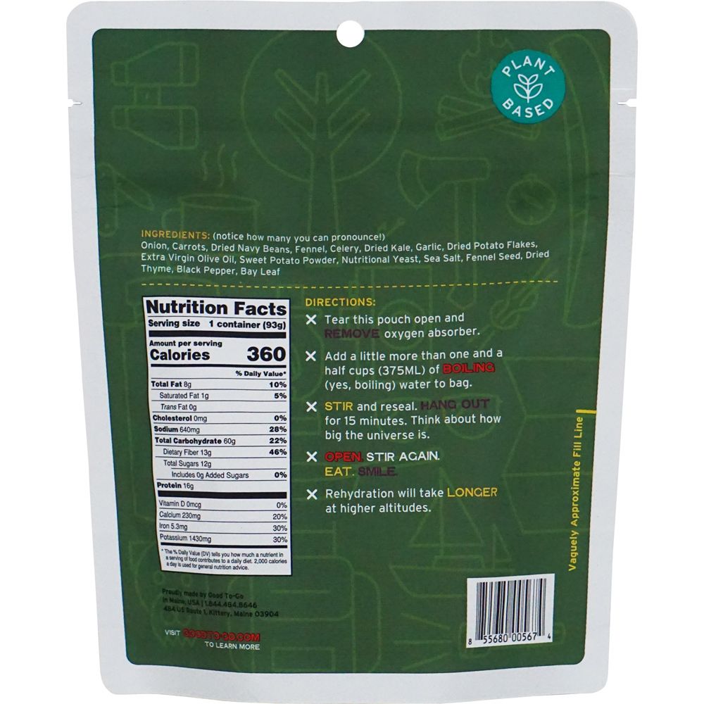 Good To-Go Kale and White Bean Stew – Single Serving product image
