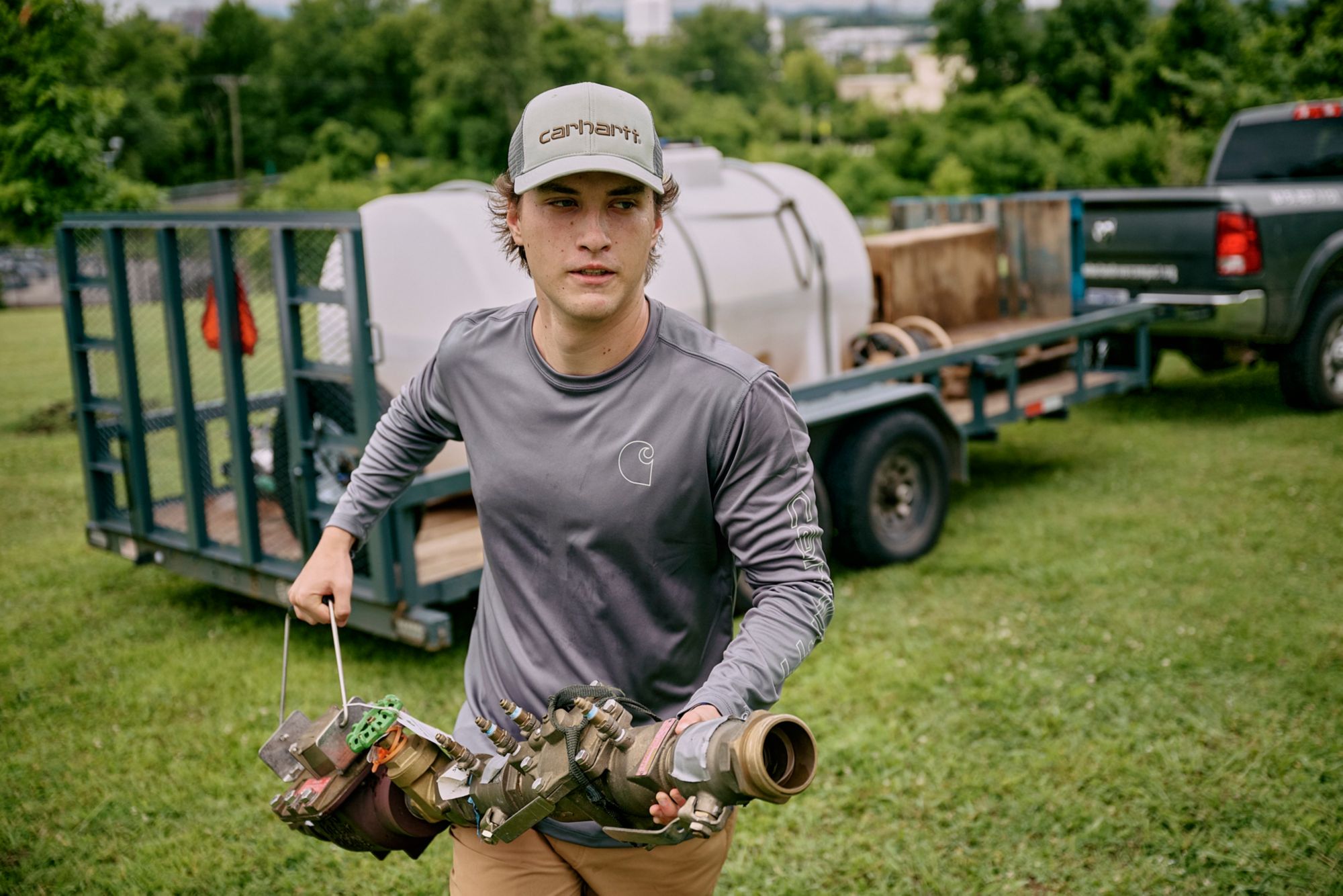 Carhartt Men's Force Sun Defender Long Sleeve Shirt product image