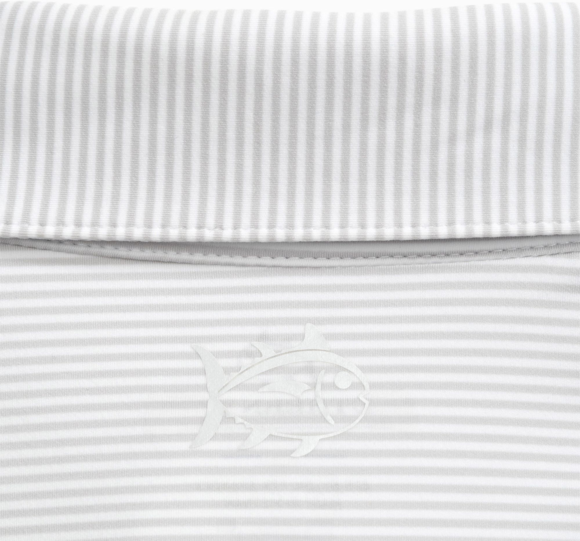 Southern Tide Men's Auburn Tigers Grey Breeze Meadowbrook Polo product image