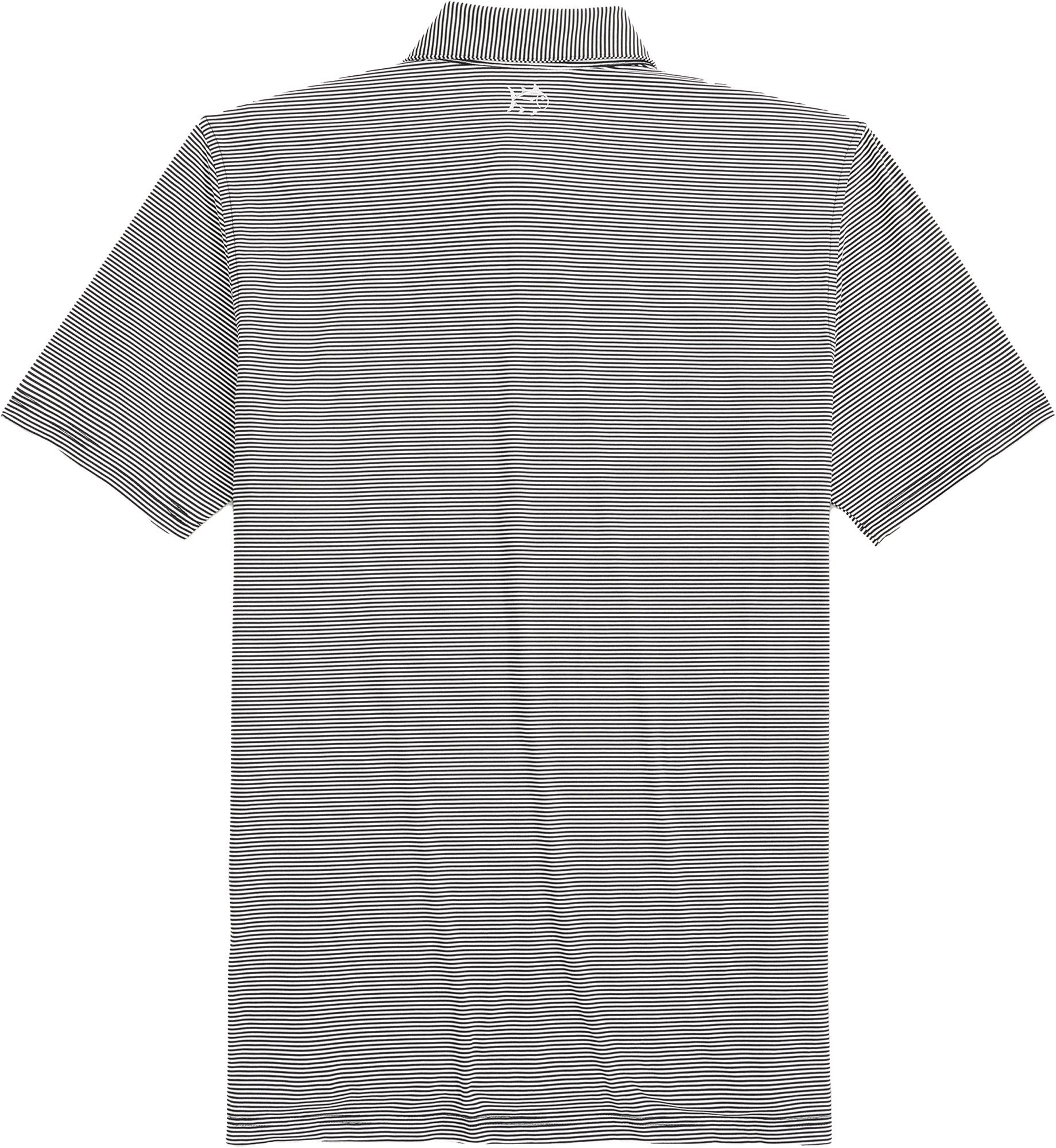 Southern Tide Men's Arkansas Razorbacks Black Meadowbrook Stripe Polo product image