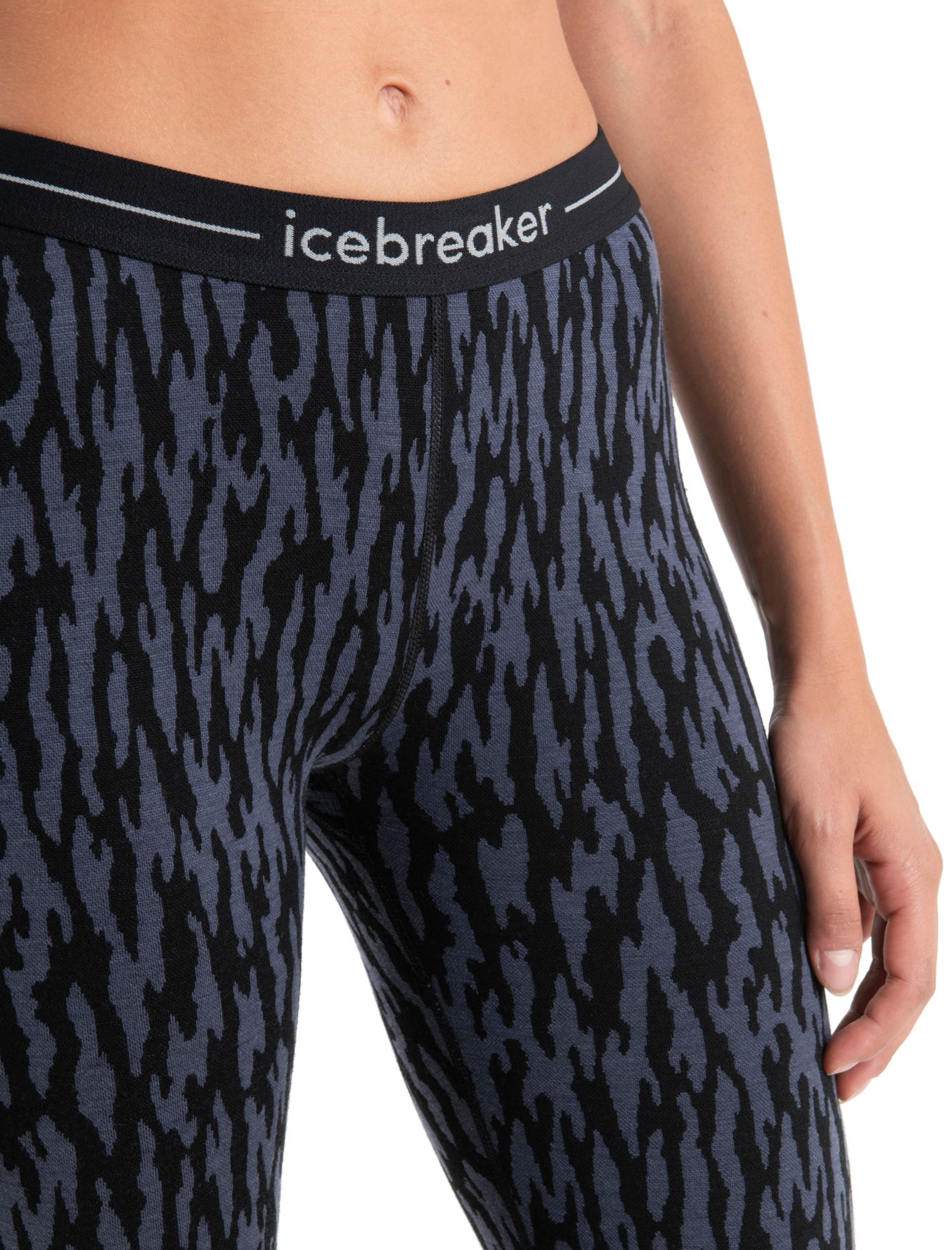 icebreaker Women's Merino 260 Vertex Glacial Camo Leggings product image