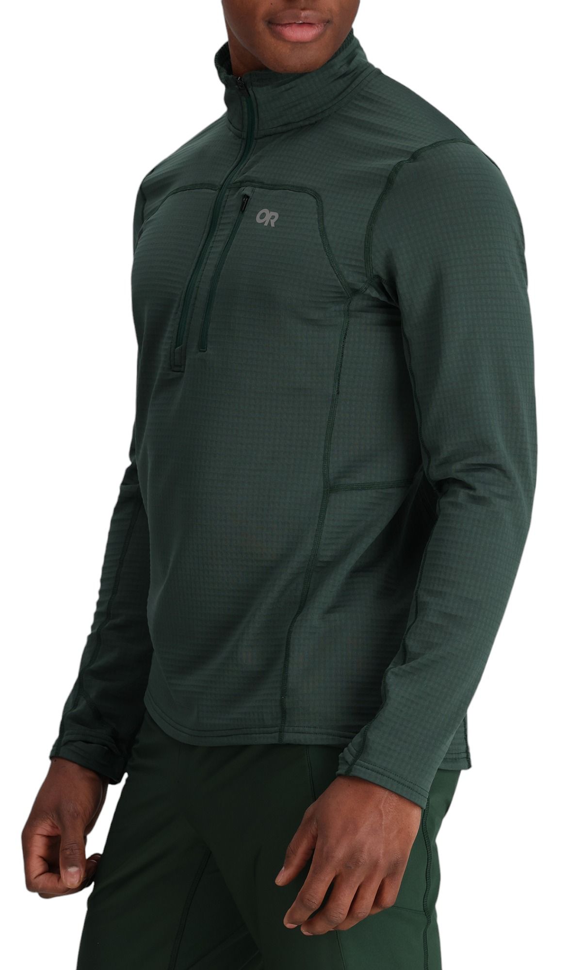 Outdoor Research Men's Vigor Grid Fleece Half Zip Top product image