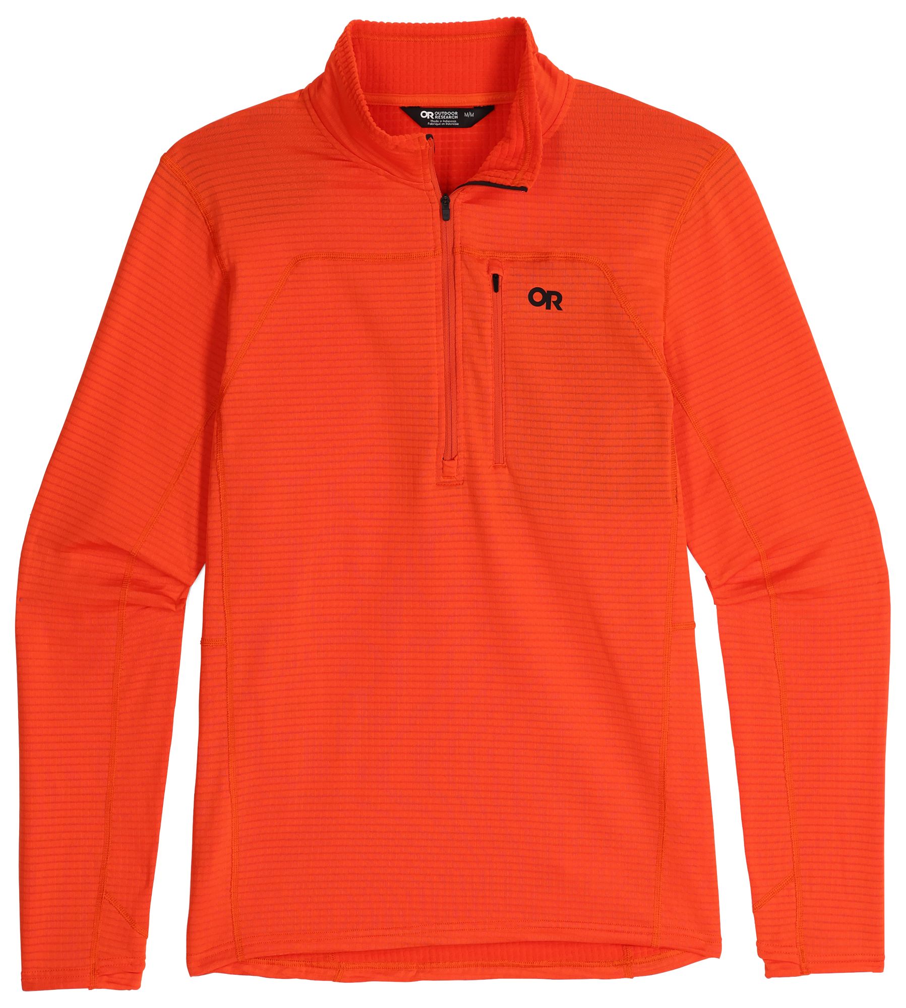 Outdoor Research Men's Vigor Grid Fleece Half Zip Top product image