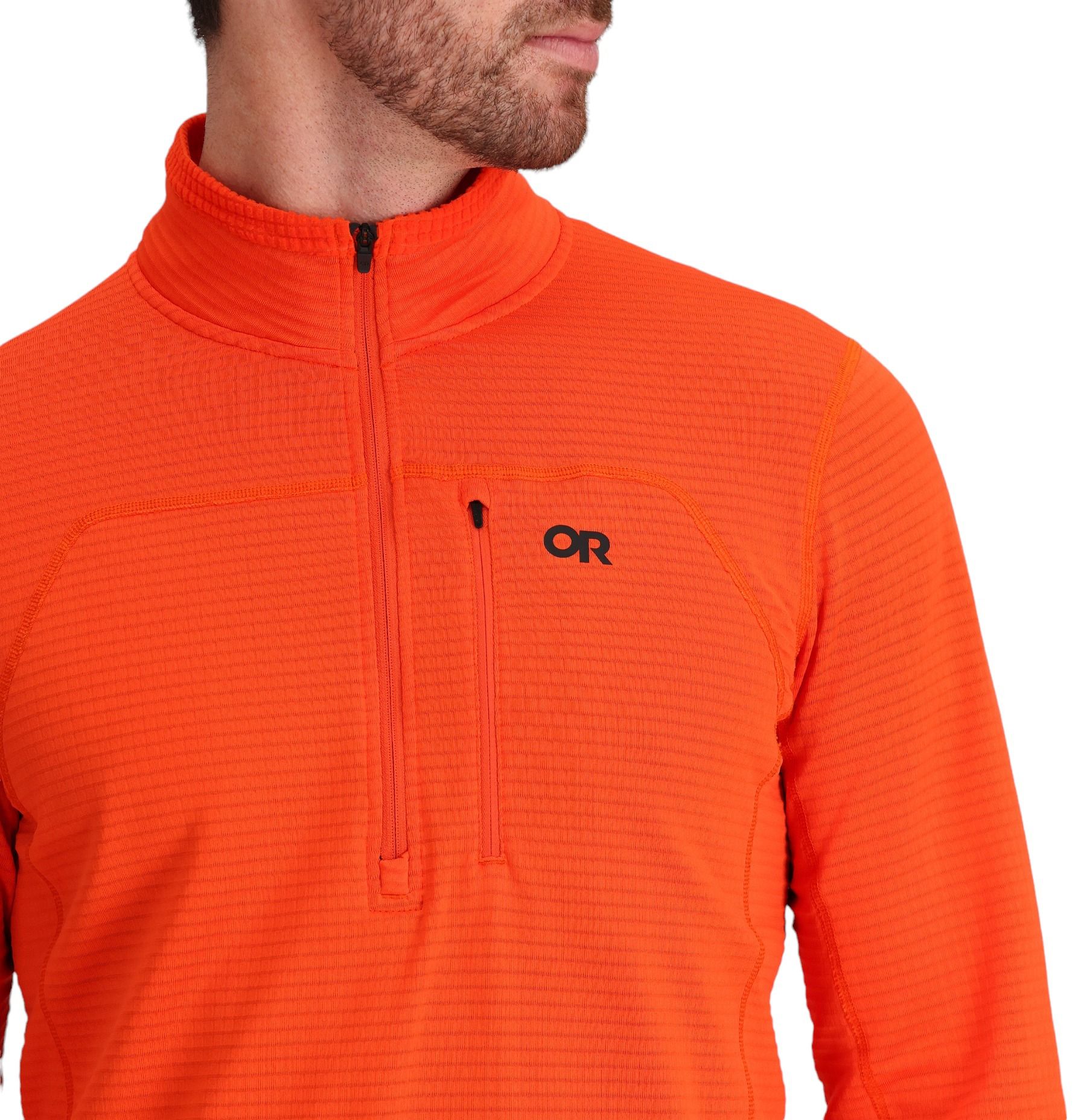 Outdoor Research Men's Vigor Grid Fleece Half Zip Top product image