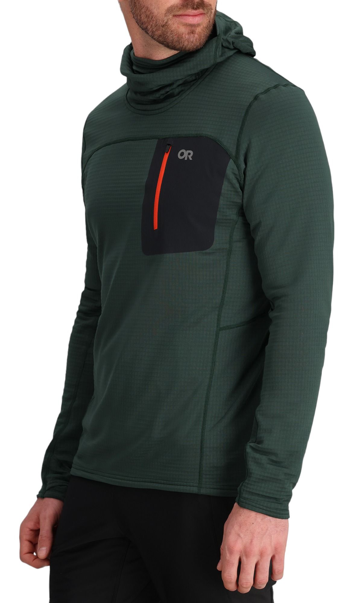 Outdoor Research Men's Vigor Grid Fleece Pullover Hoodie product image