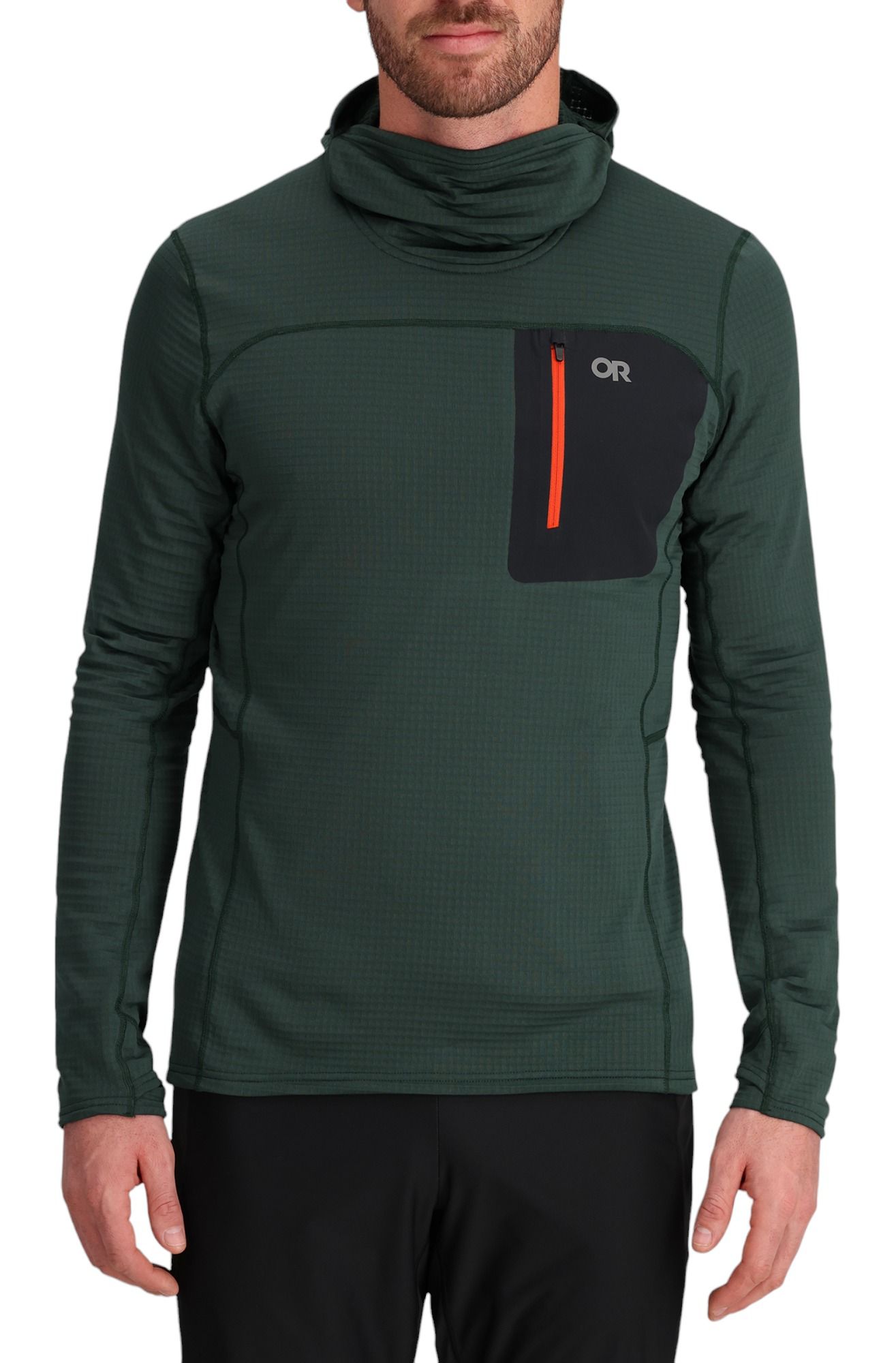 Outdoor Research Men's Vigor Grid Fleece Pullover Hoodie product image