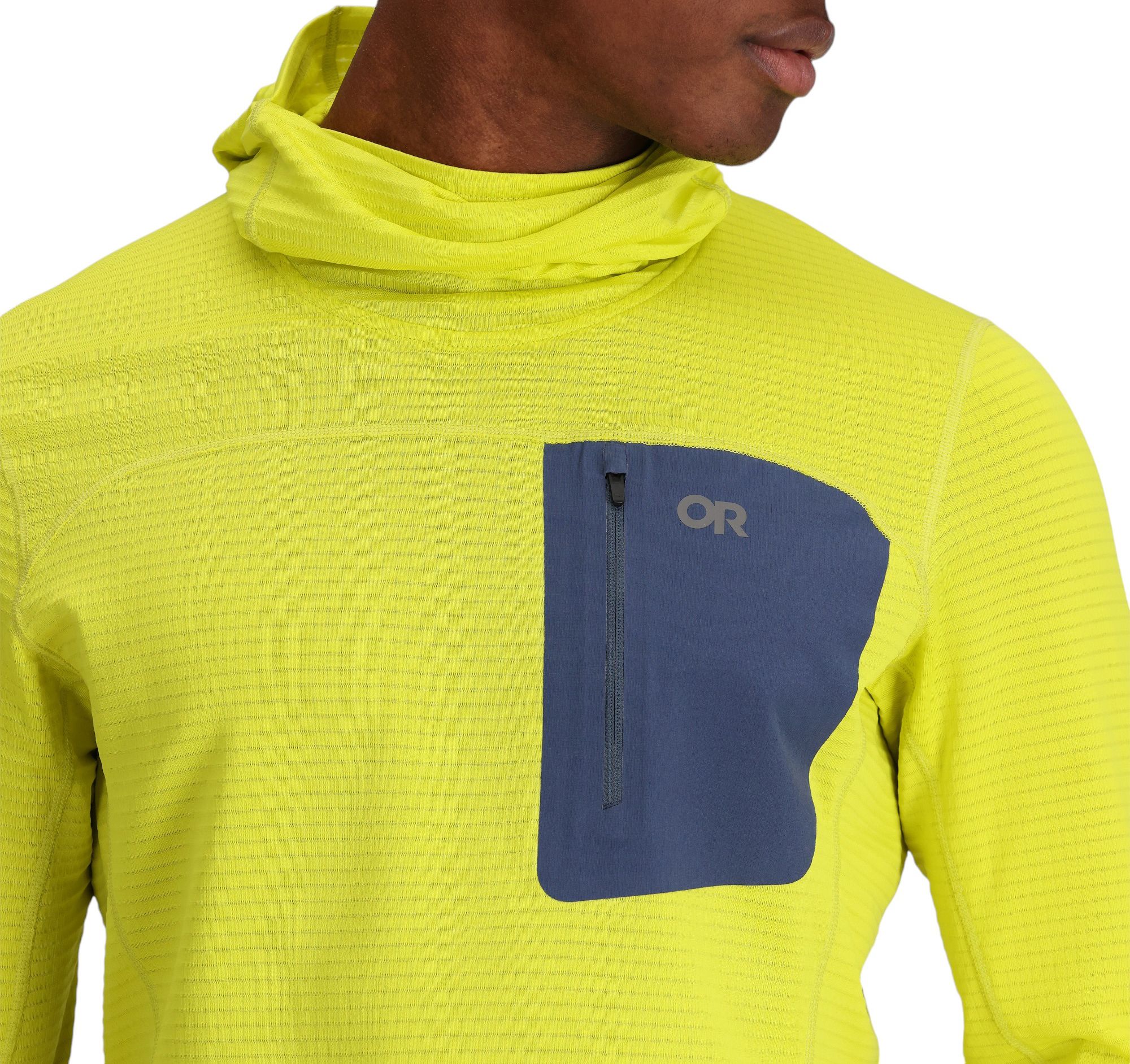 Outdoor Research Men's Vigor Grid Fleece Pullover Hoodie product image