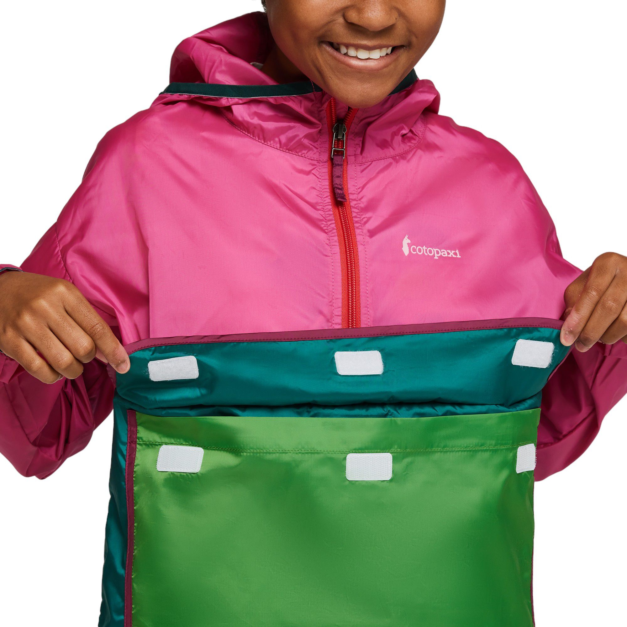 Cotopaxi Kids' Teca Half Zip Windbreaker product image