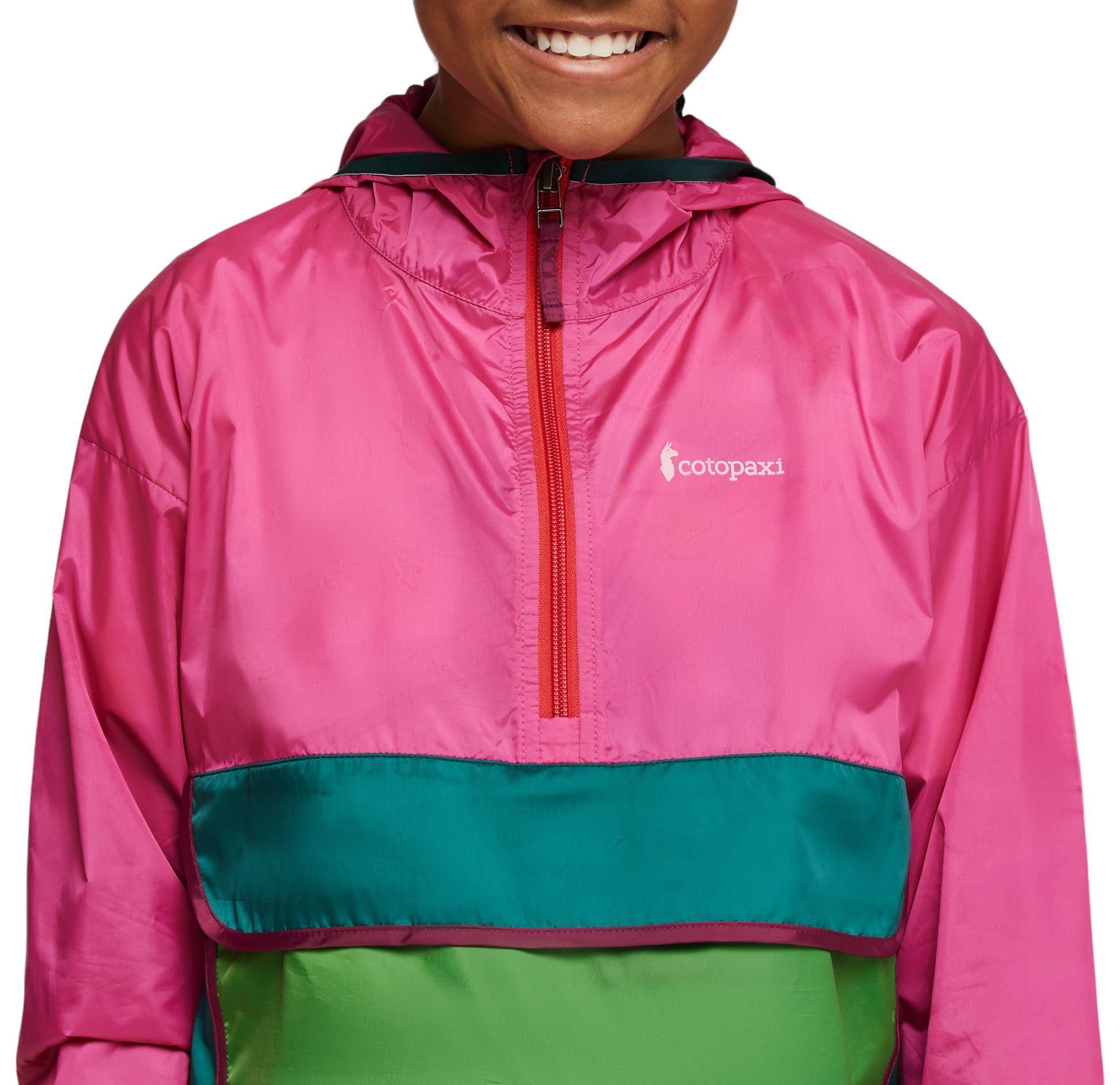 Cotopaxi Kids' Teca Half Zip Windbreaker product image