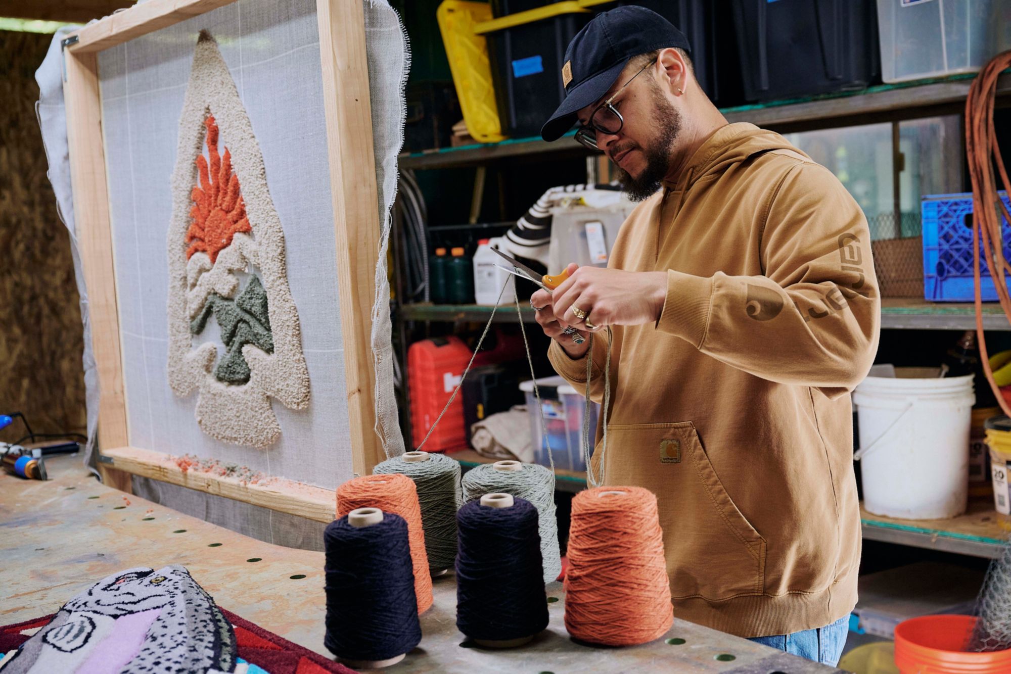 Carhartt Men's Garment Dye Hoodie product image