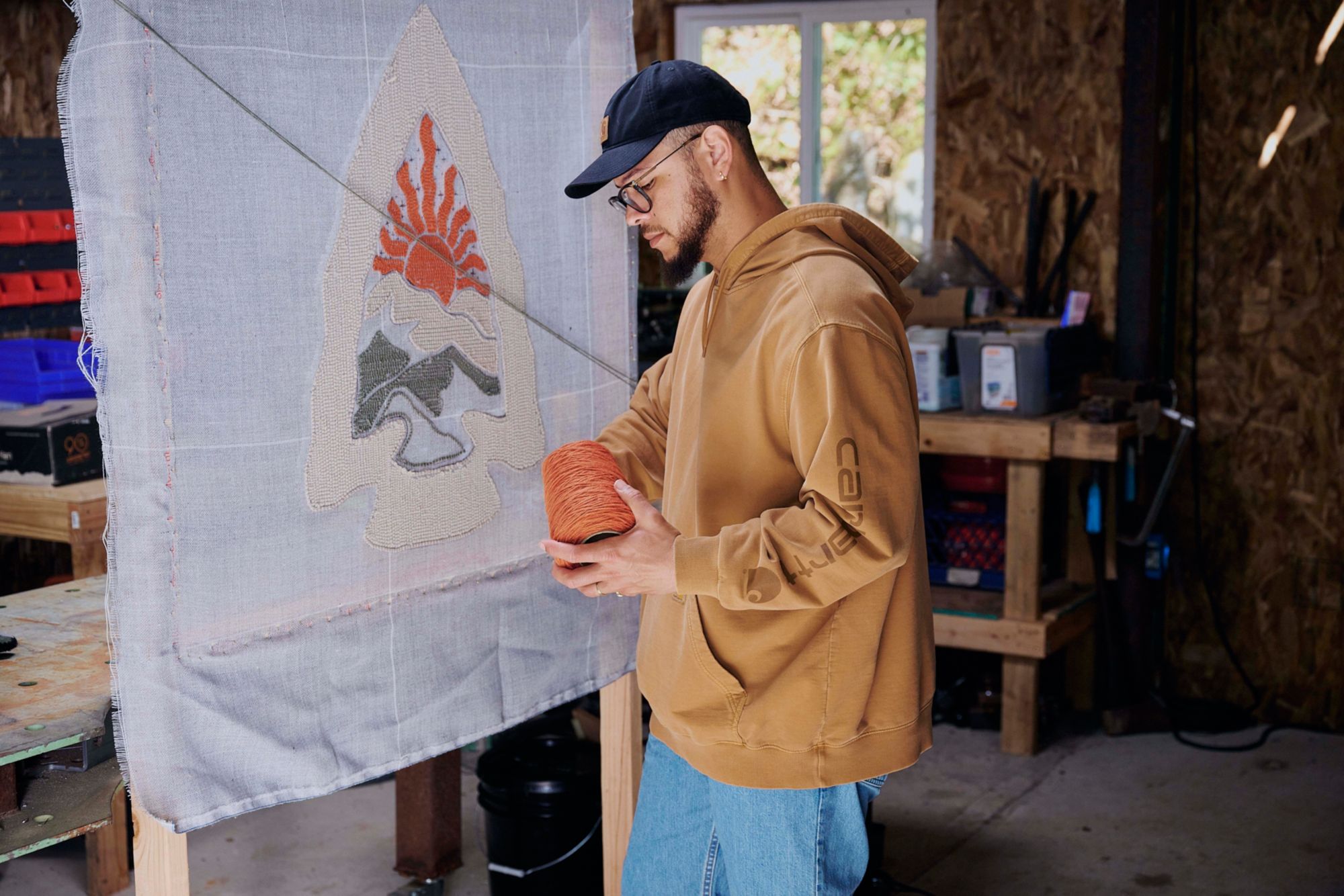 Carhartt Men's Garment Dye Hoodie product image