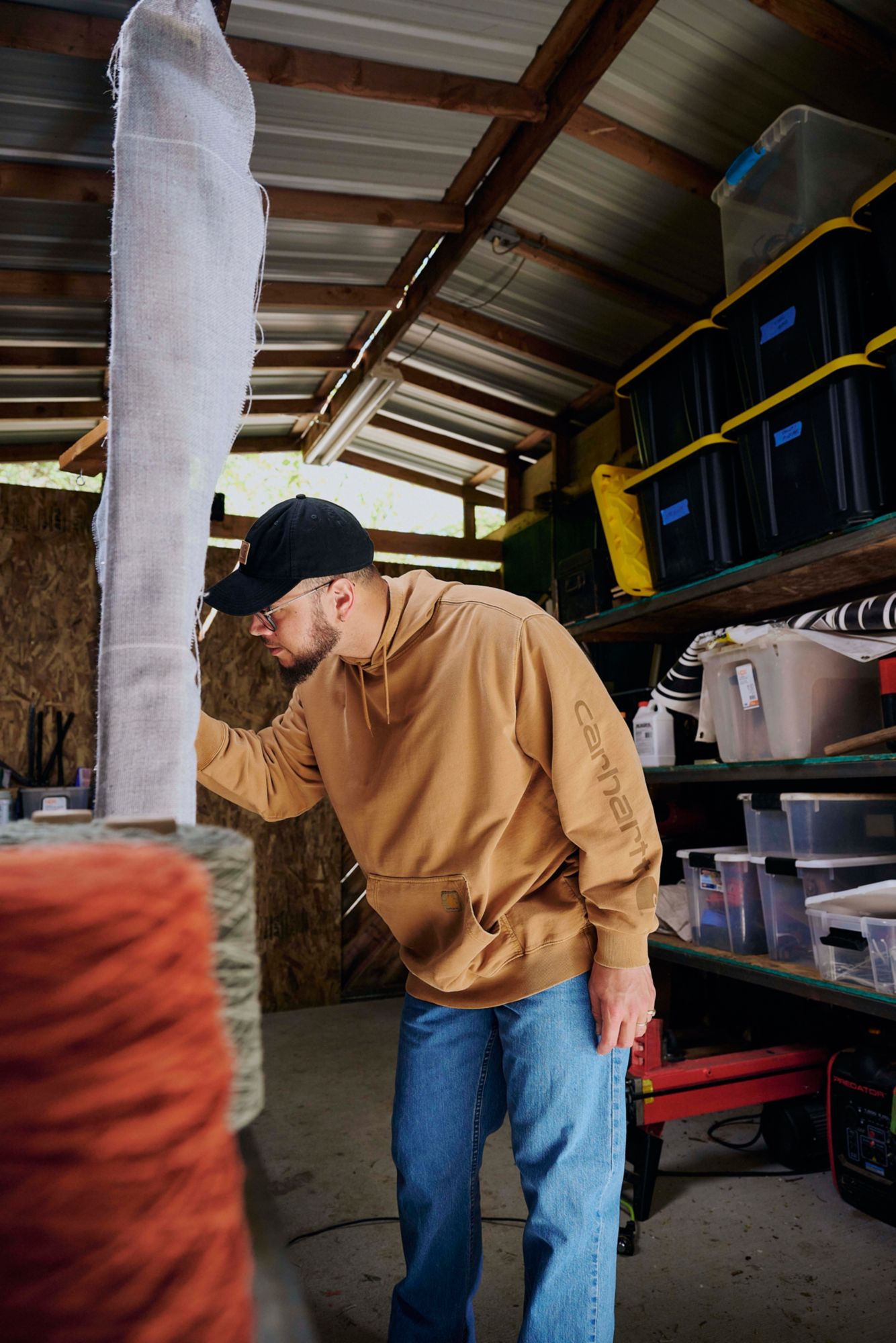 Carhartt Men's Garment Dye Hoodie product image