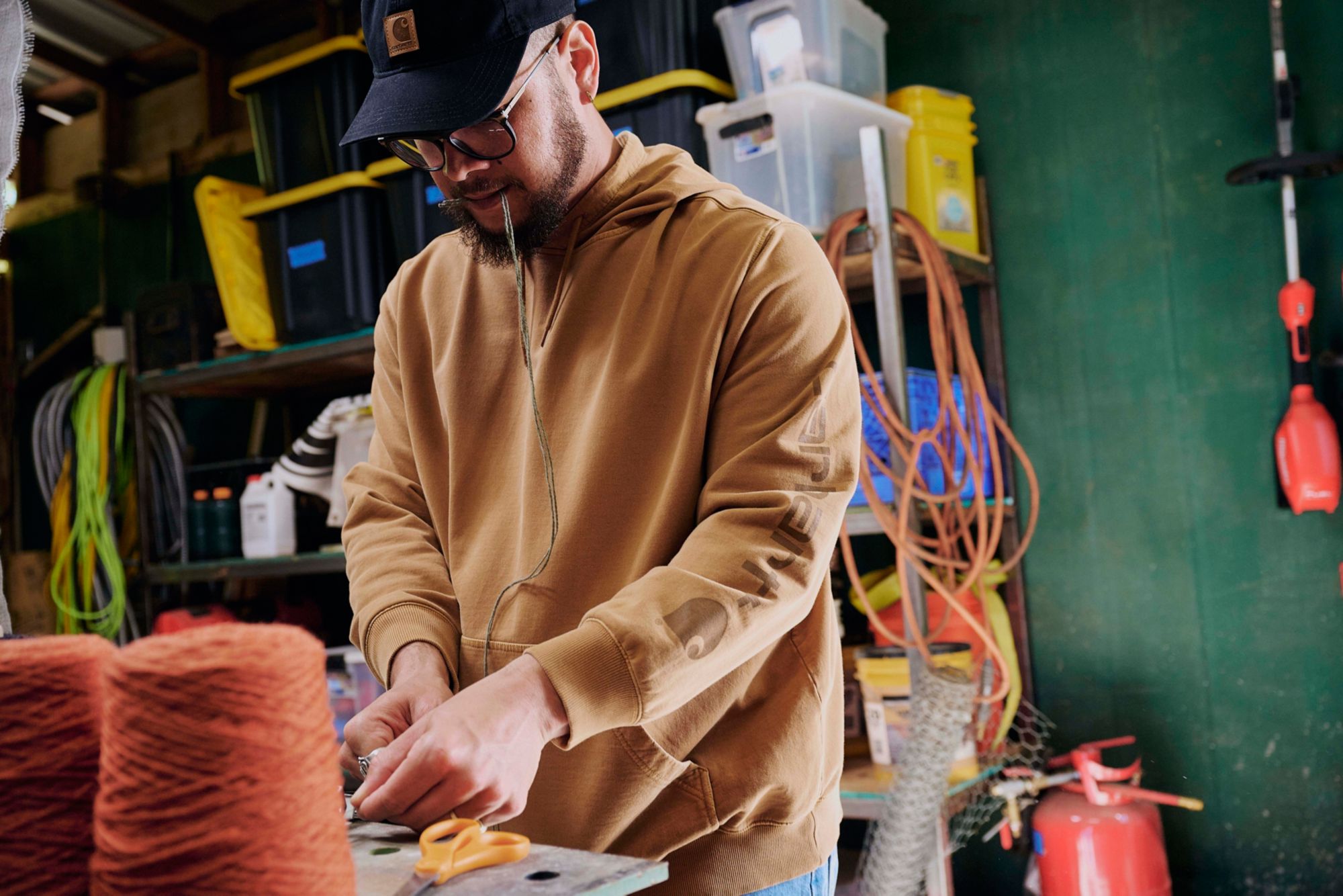 Carhartt Men's Garment Dye Hoodie product image