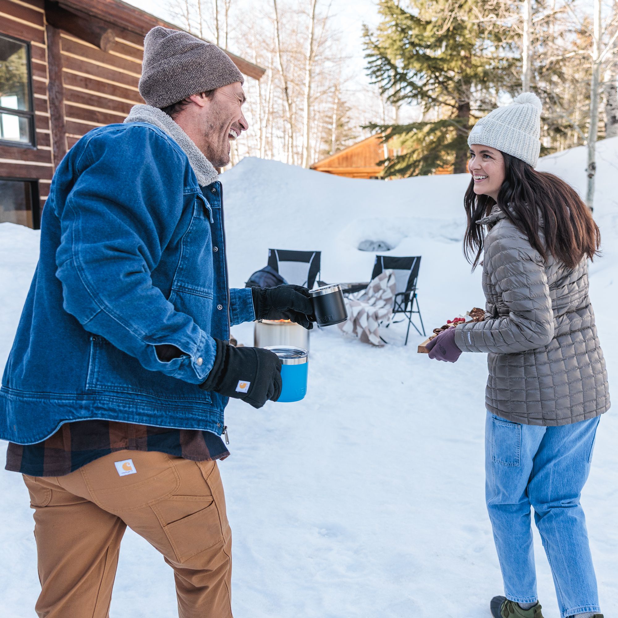 Carhartt Men's Denim Sherpa Lined Jacket product image