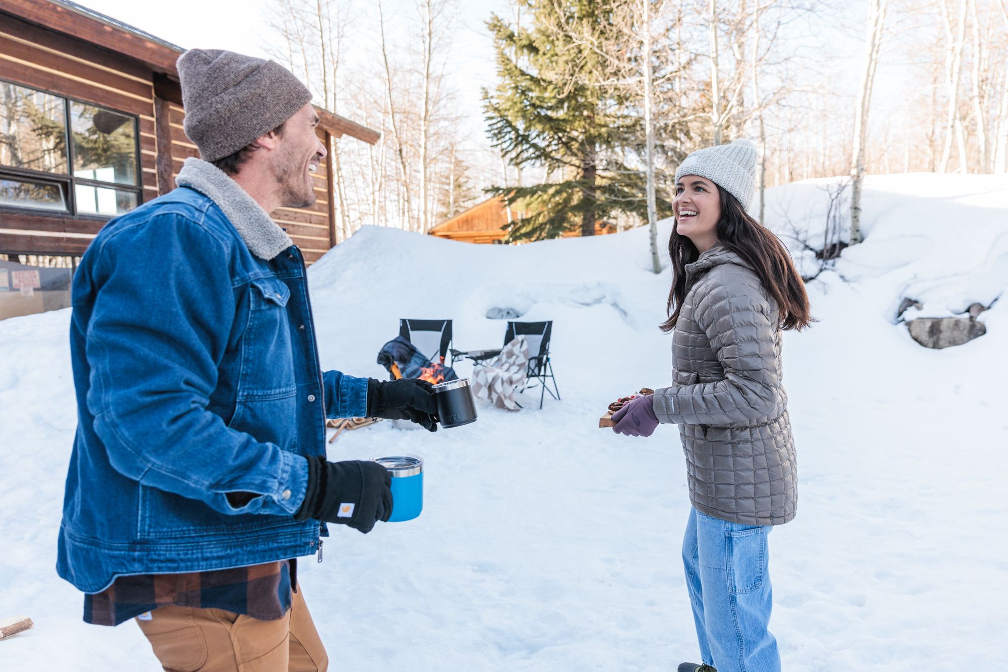 Carhartt Men's Denim Sherpa Lined Jacket product image