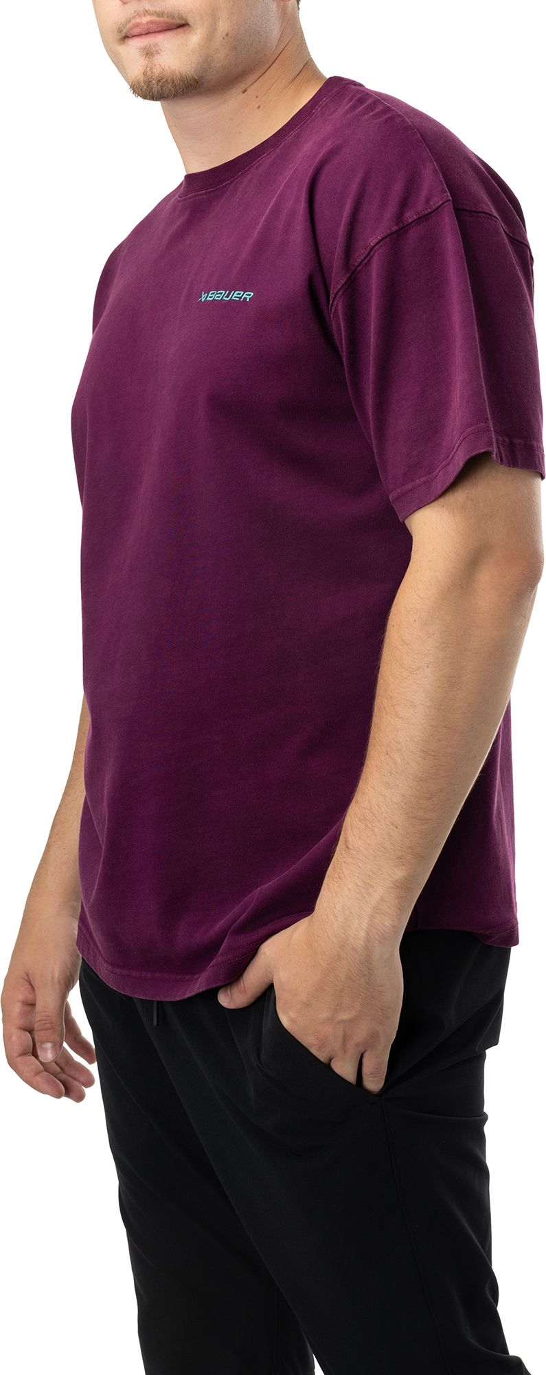 Bauer Adult Acid Wash T-Shirt product image