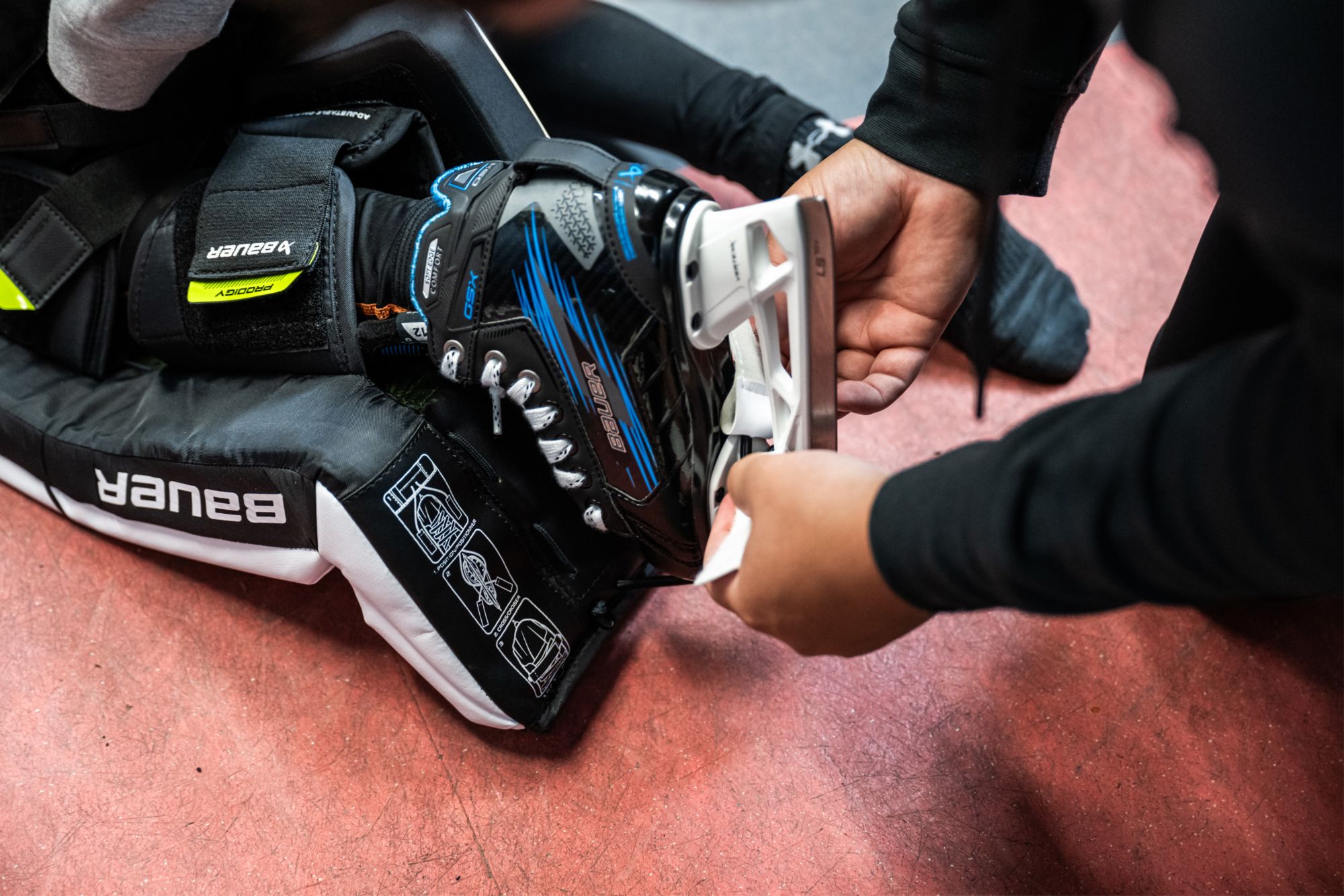 Bauer GSX Goalie Ice Hockey Skates - Senior product image