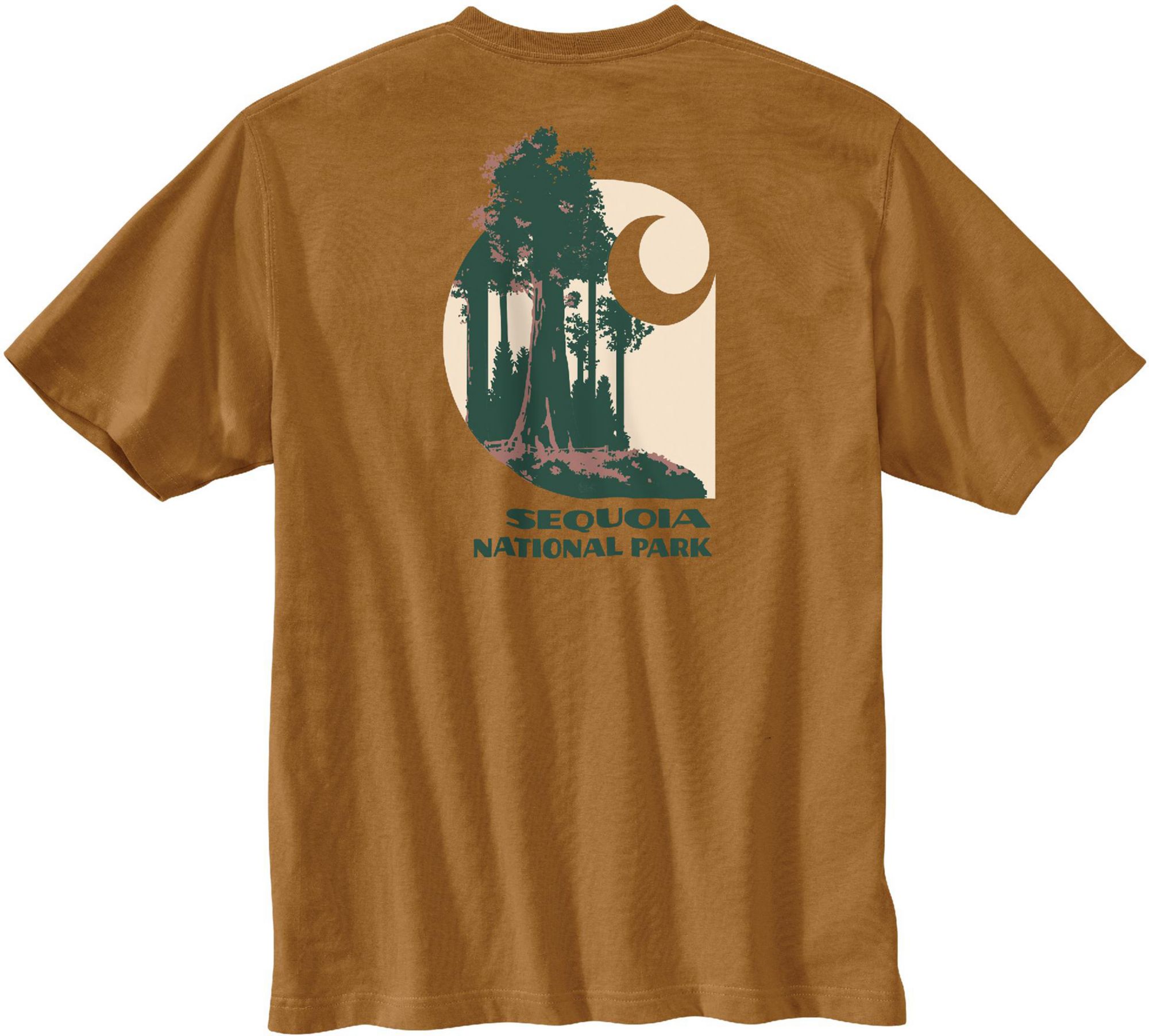 Carhartt Men's Relaxed Fit Heavyweight Sequoia National Park K87 Graphic T Shirt product image