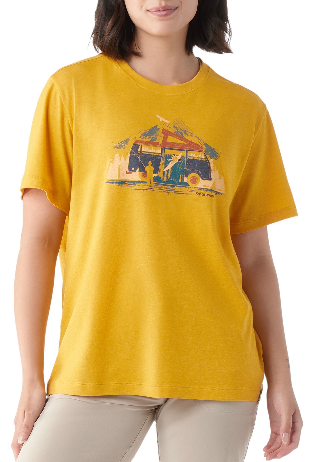SmartWool Men's River Van Graphic Short Sleeve T-Shirt product image