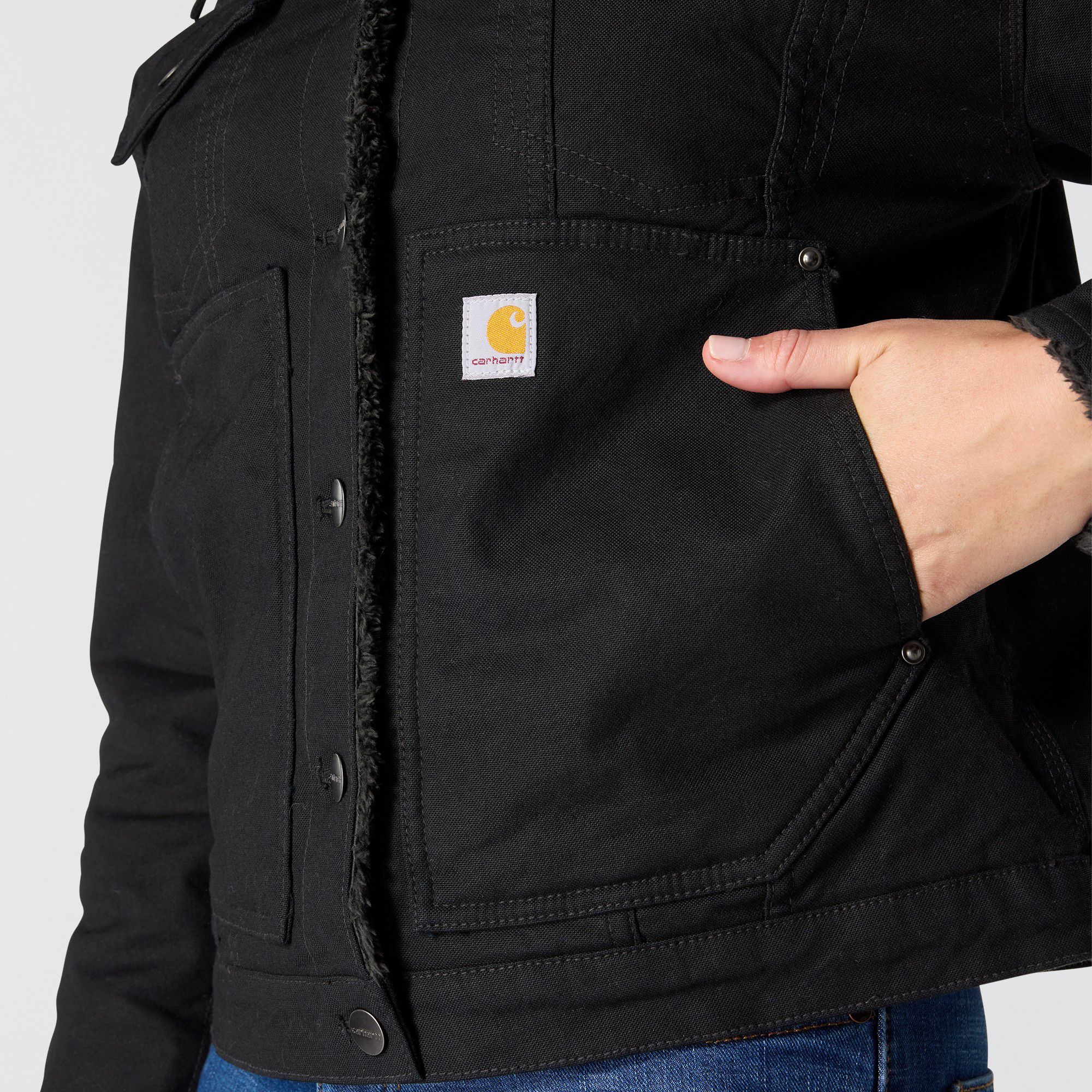 Carhartt Women's Canvas Sherpa Jacket product image