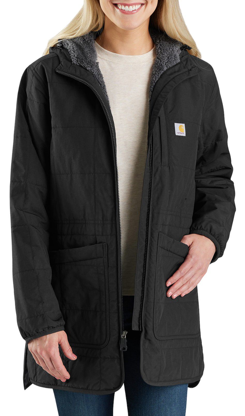 Carhartt Women's Rain Defender Hooded Jacket product image
