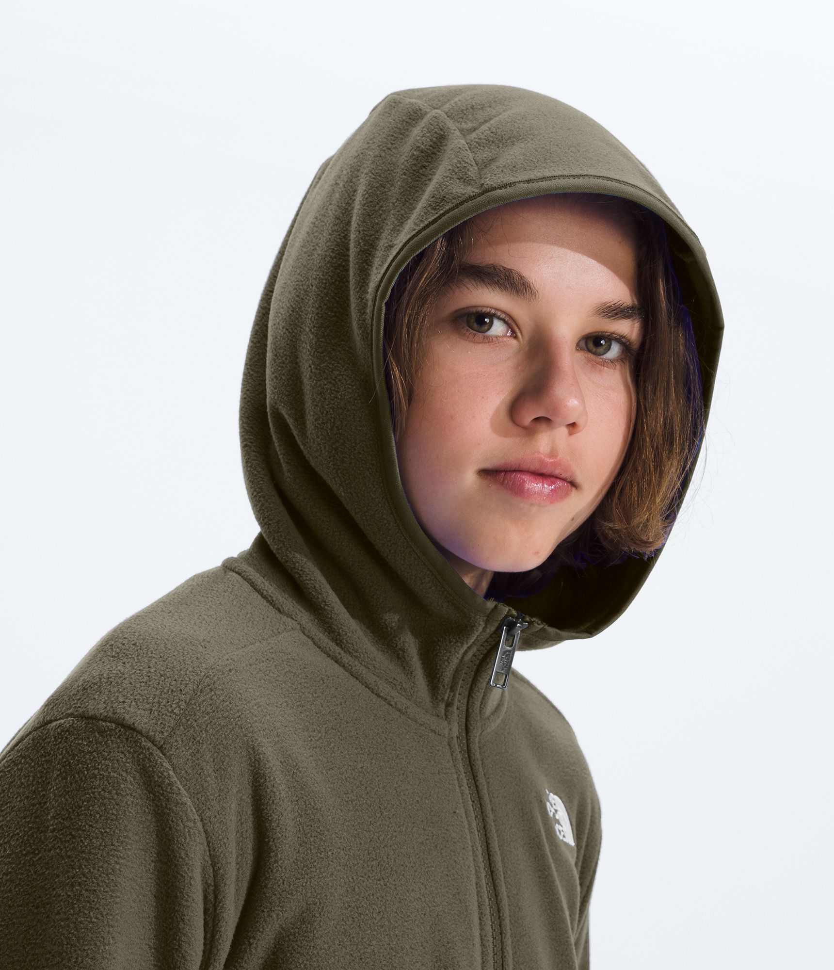 The North Face Youth Glacier Full Zip Hooded Jacket product image