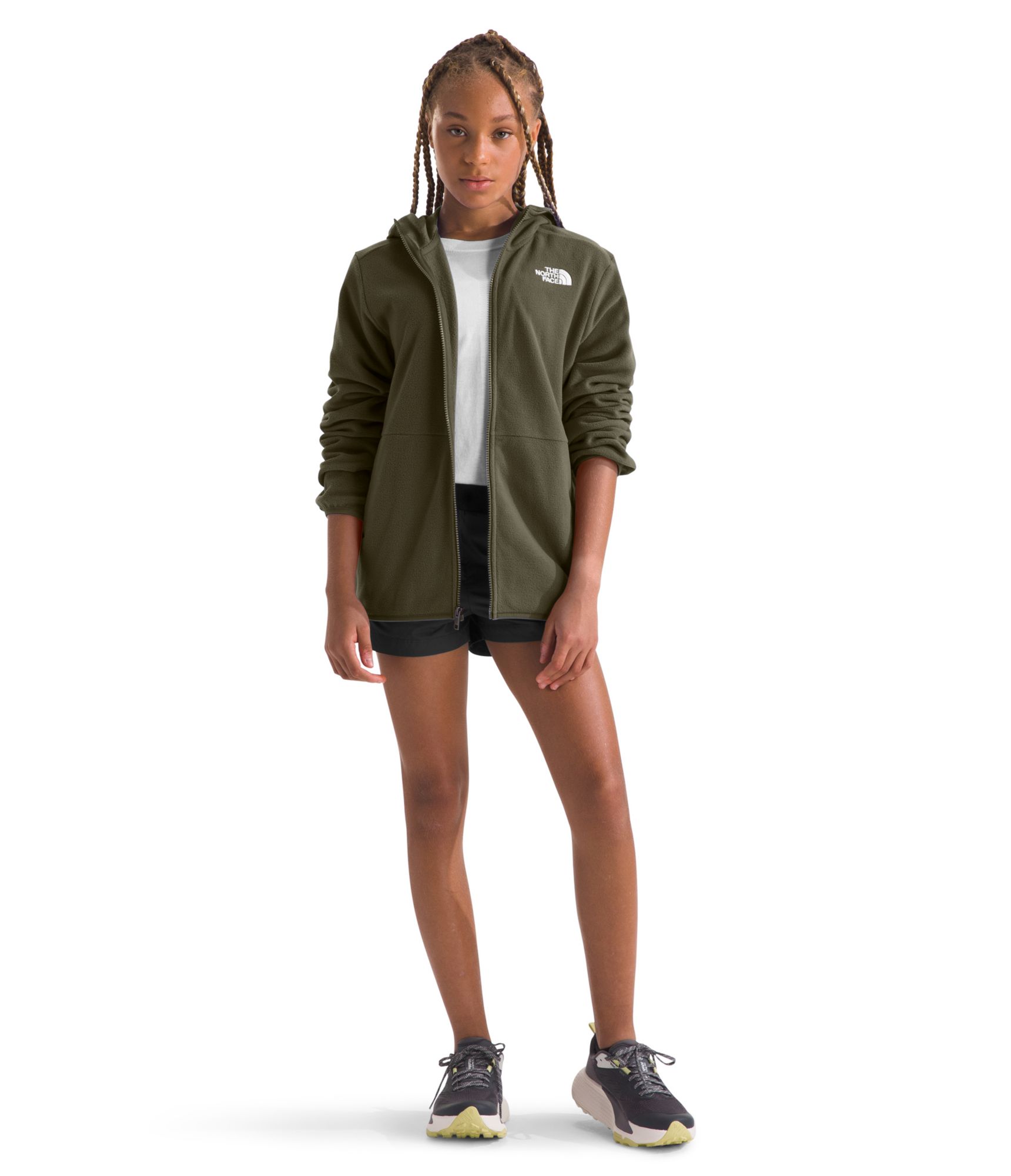 The North Face Youth Glacier Full Zip Hooded Jacket product image