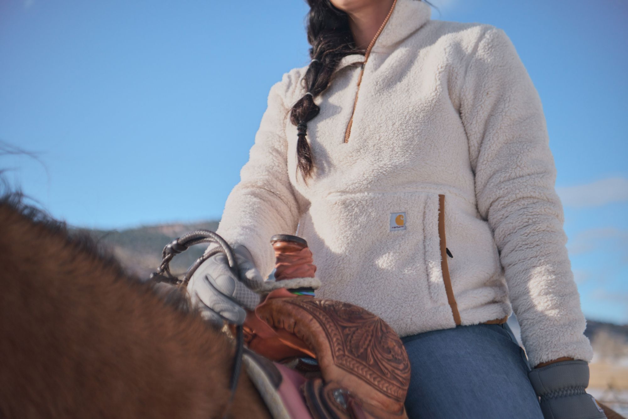 Carhartt Women's Sherpa Fleece Quarter Zip product image