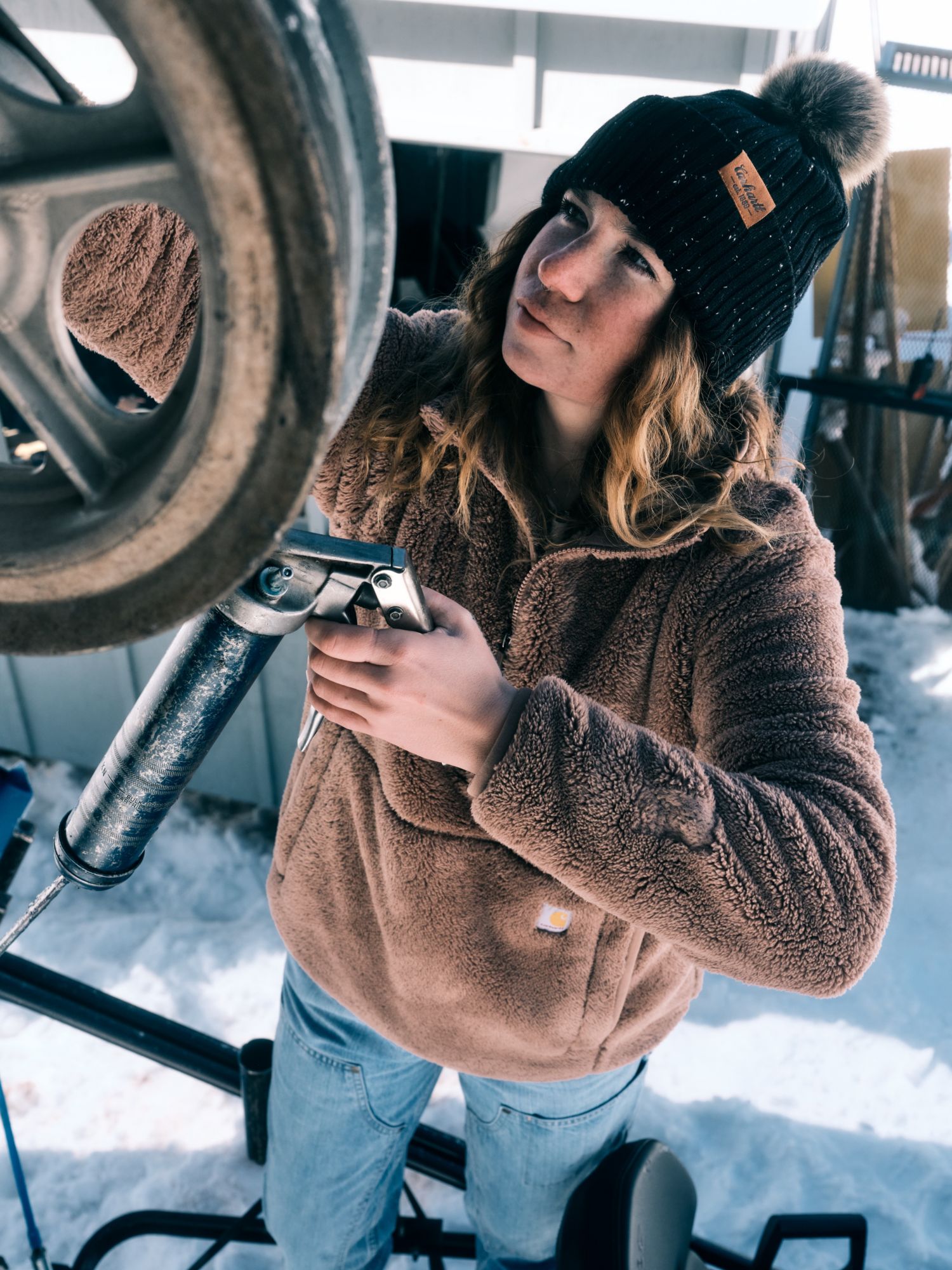 Carhartt Women's Sherpa Fleece Quarter Zip product image